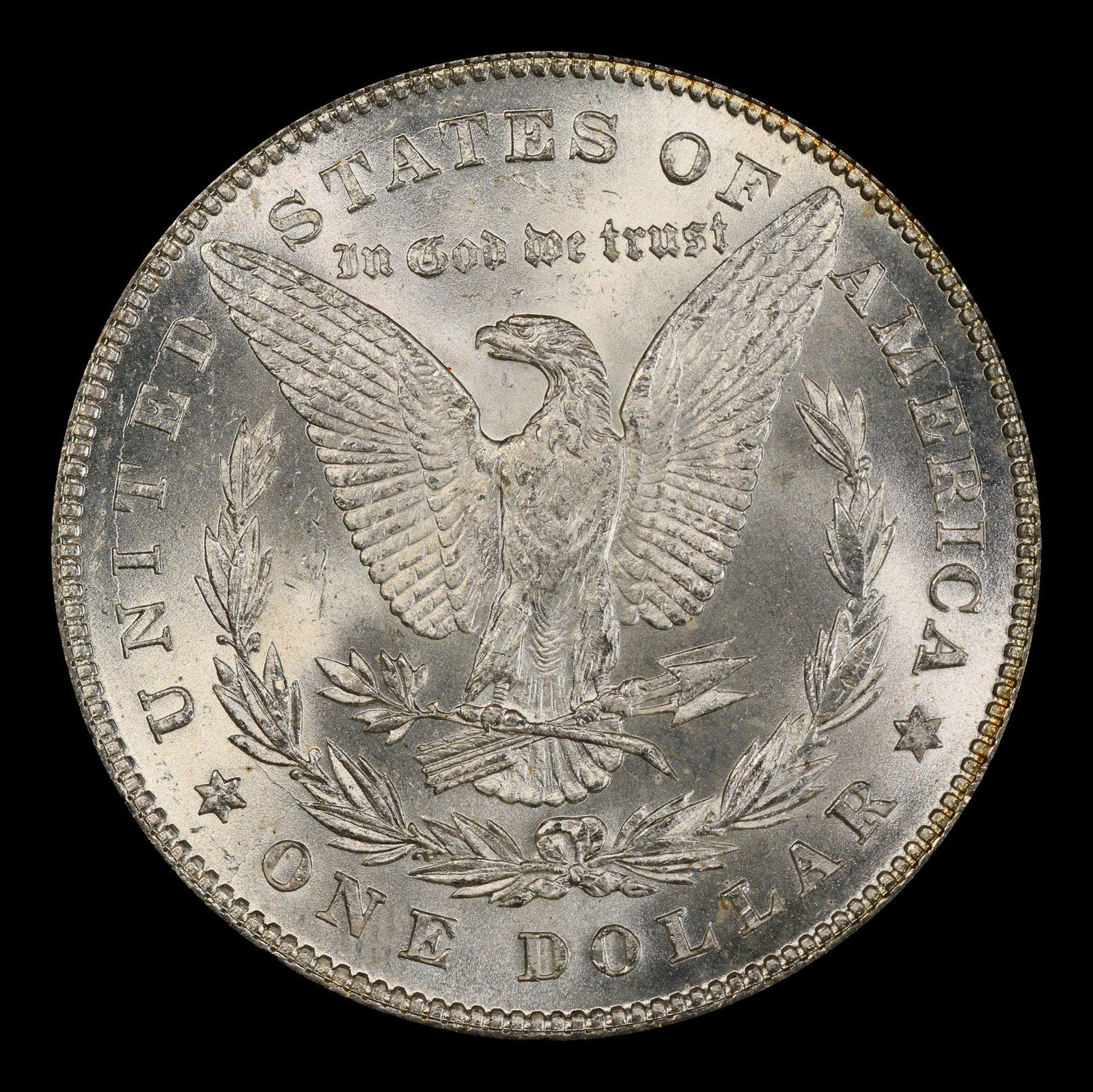 1878-p 7tf Morgan Dollar $1 Grades ms64 - 3