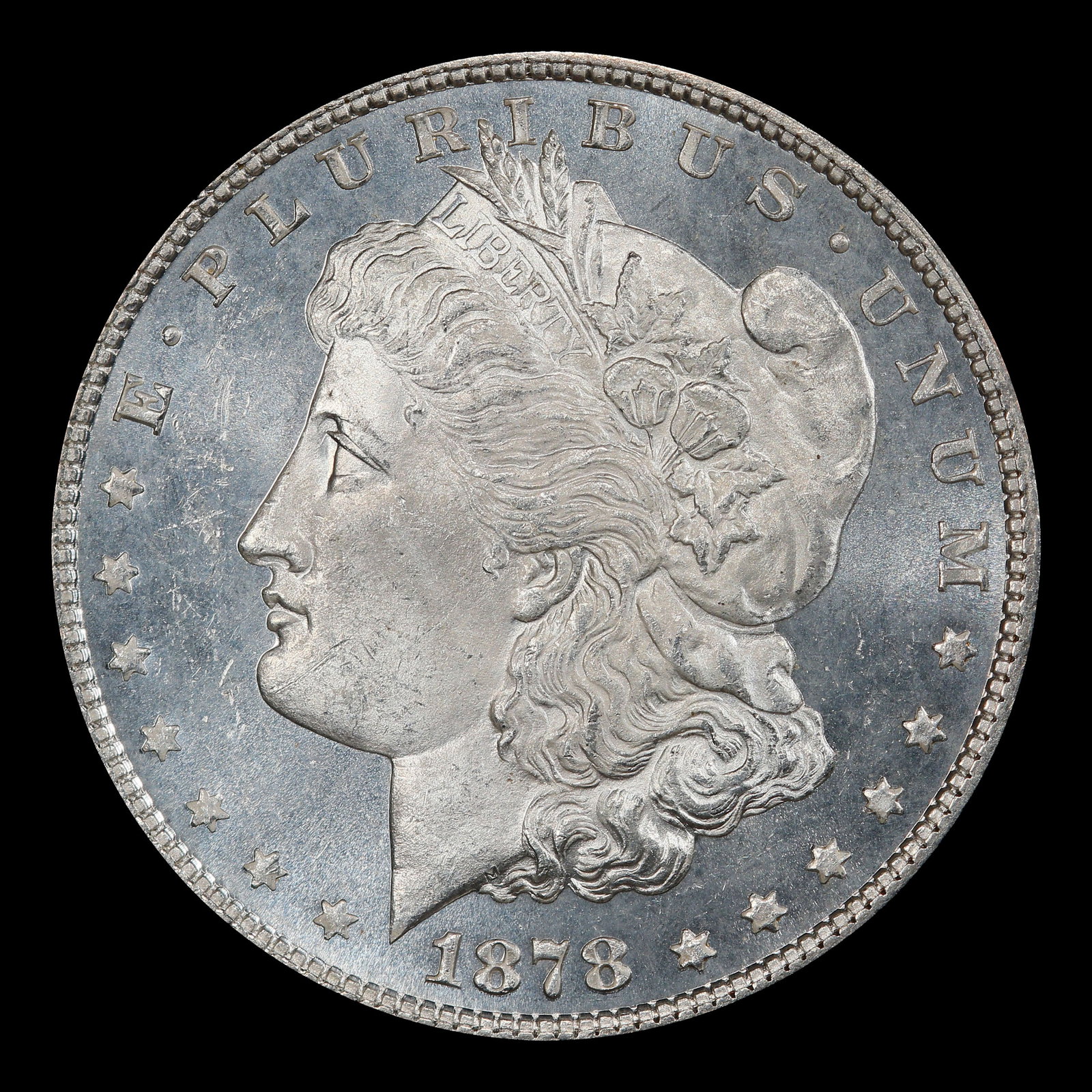 1878-p Rev '79 Morgan Dollar $1 ms64+ pl SEGS - 2