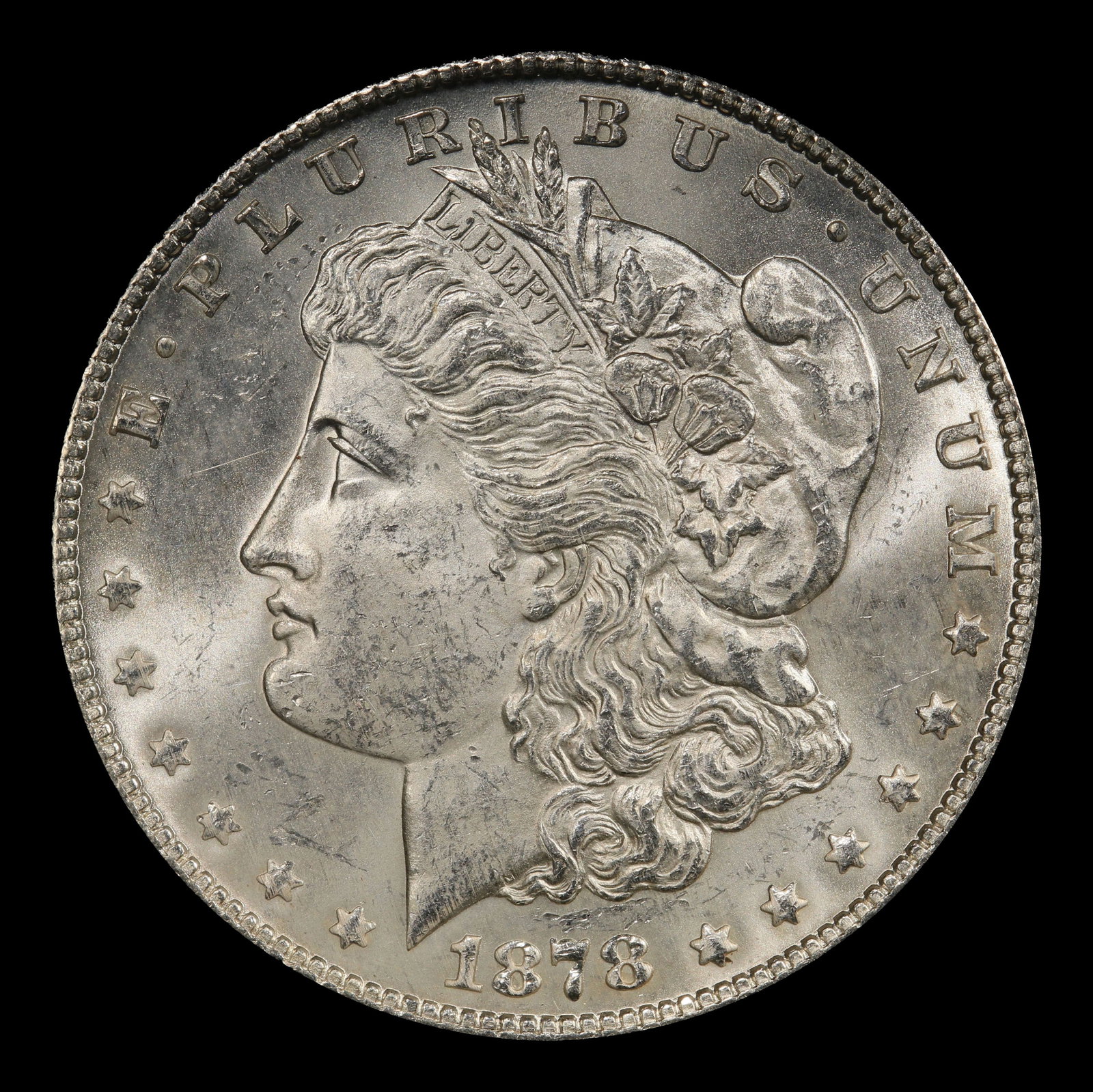 1878-s Morgan Dollar $1 Grades ms63 - 2
