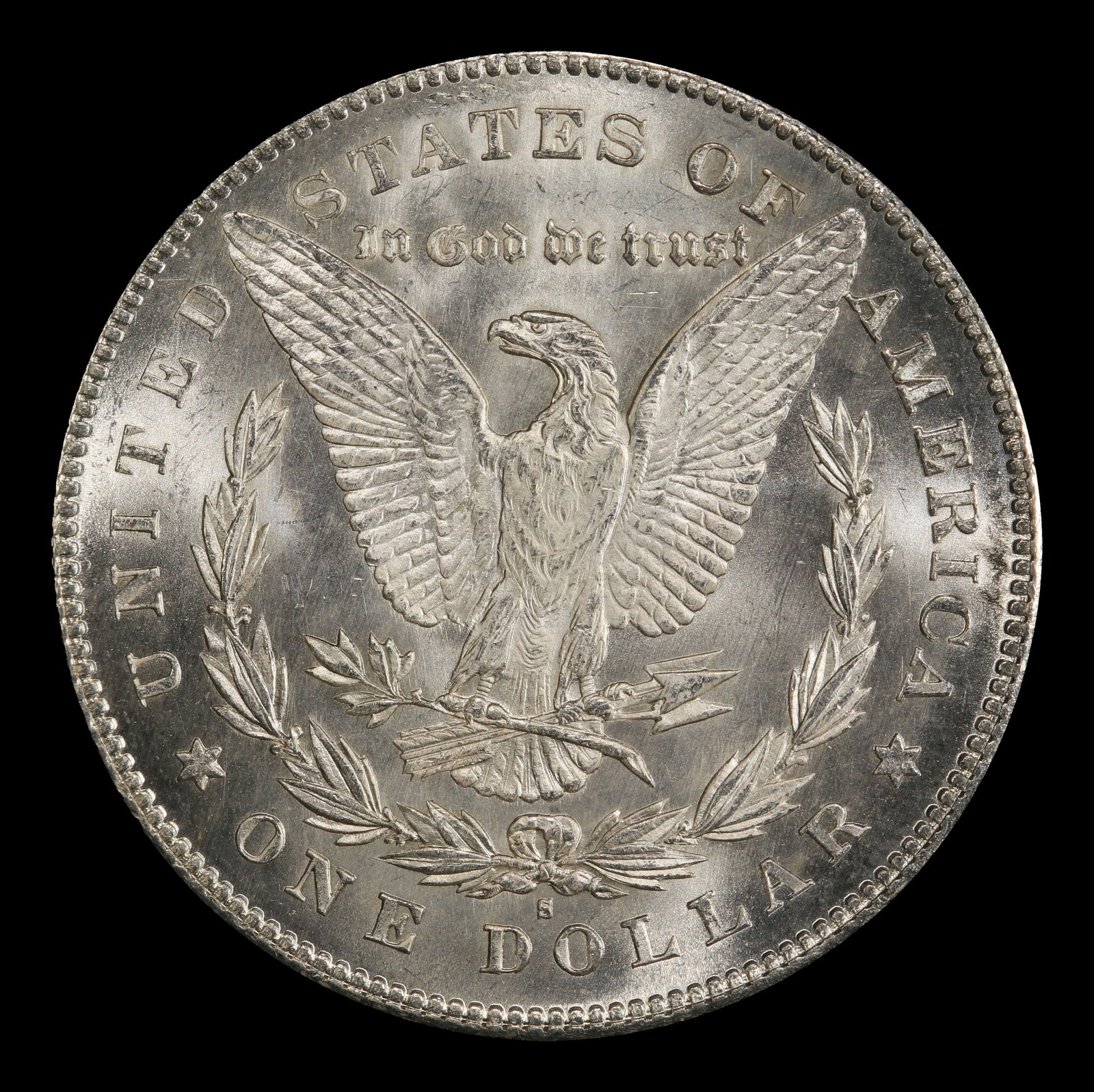 1878-s Morgan Dollar $1 Grades ms63 - 3