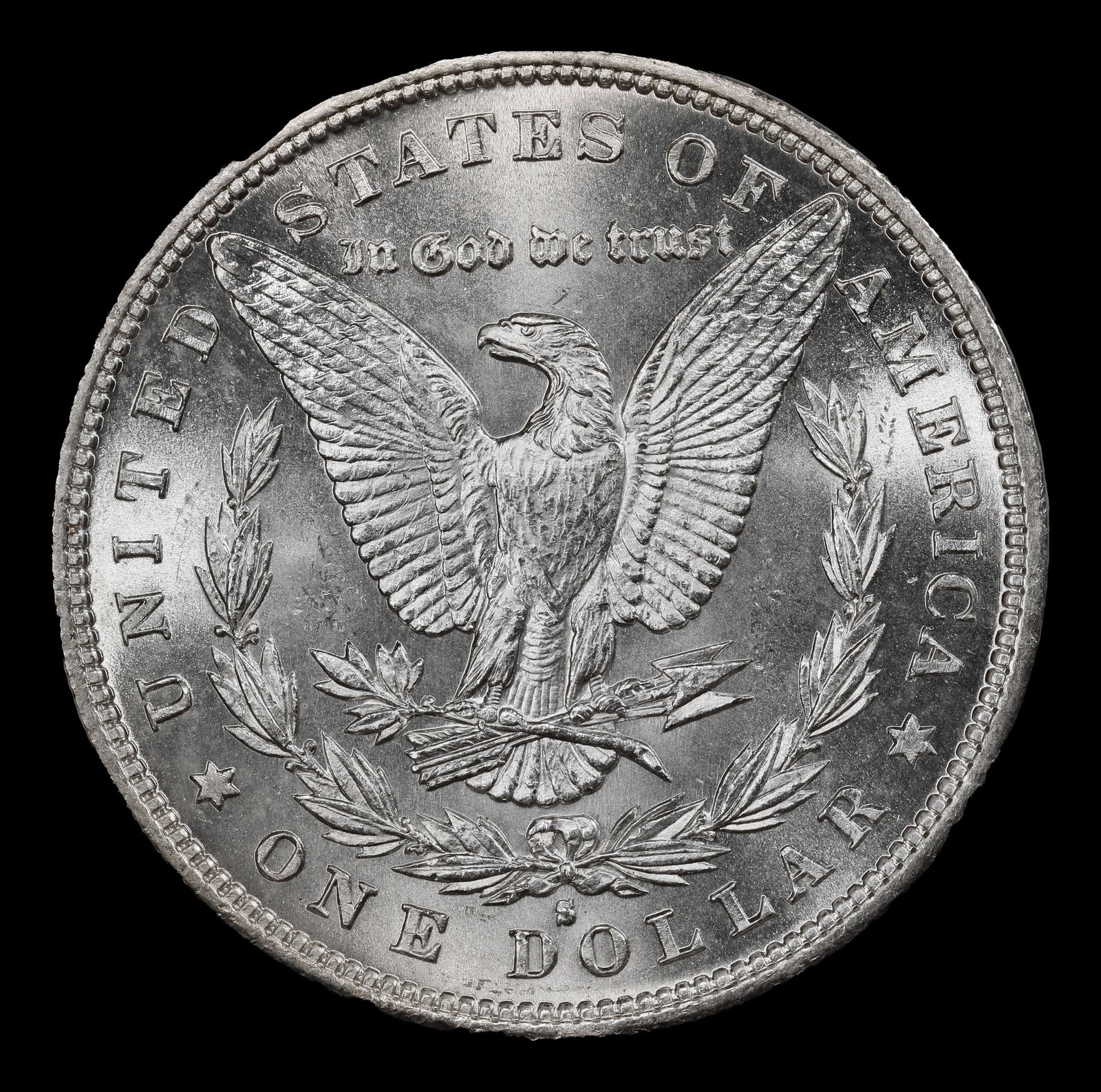 1879-p Morgan Dollar Near Top Pop! $1 ms66+ SEGS - 3
