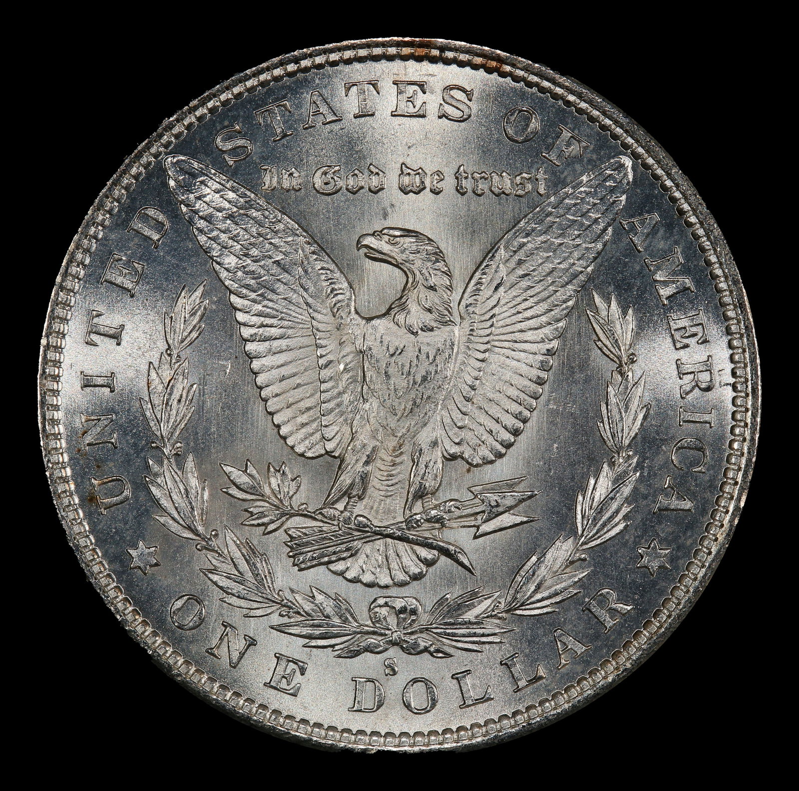 1879-s Morgan Dollar $1 Grades ms62 - 3