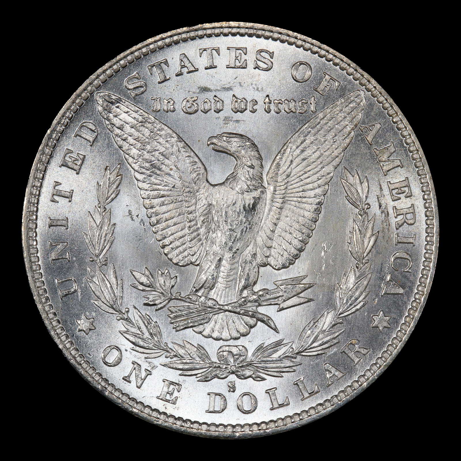 1879-s Morgan Dollar $1 Grades ms63 - 3