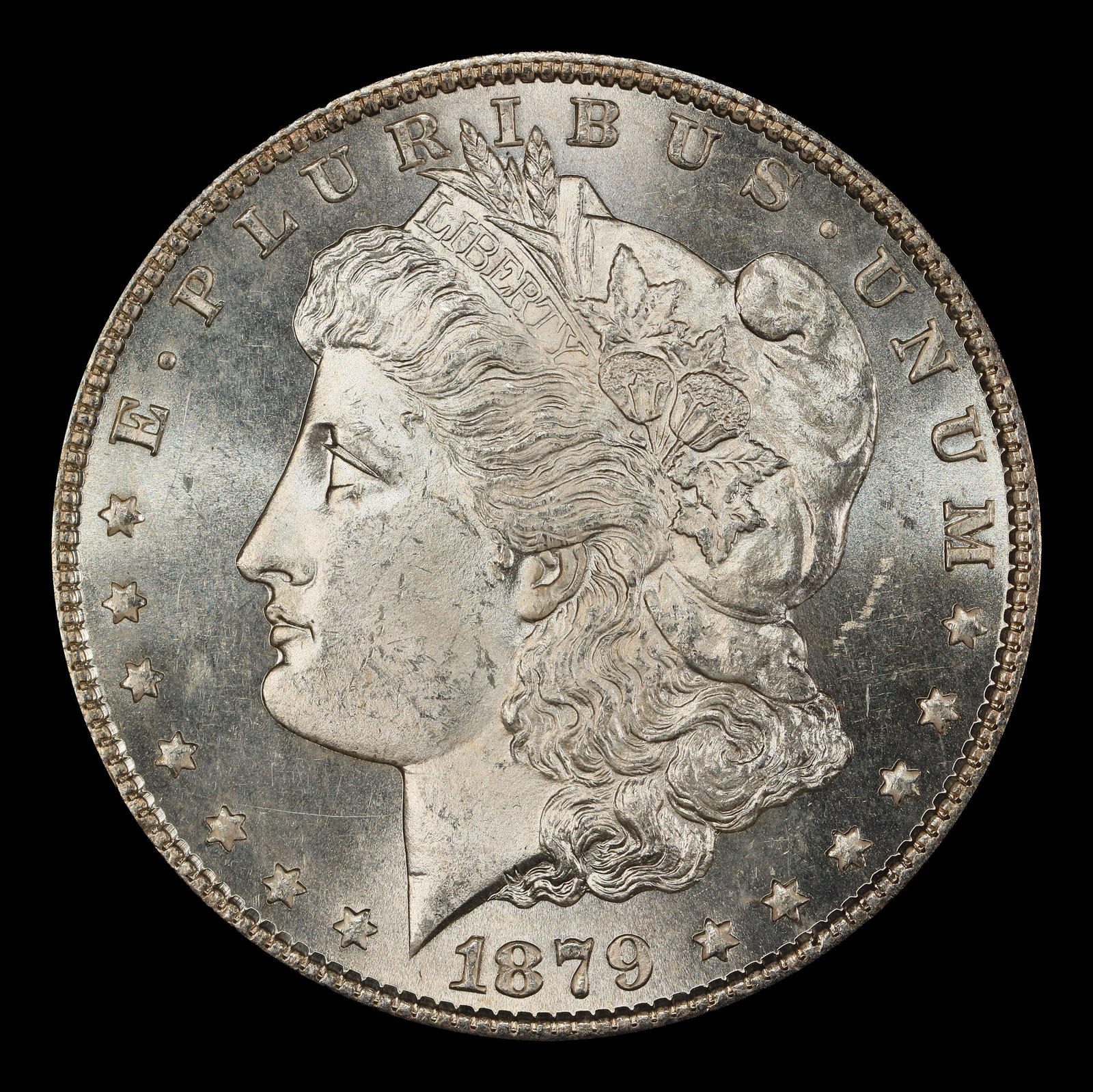 1879-s Morgan Dollar $1 Grades ms63+ - 2