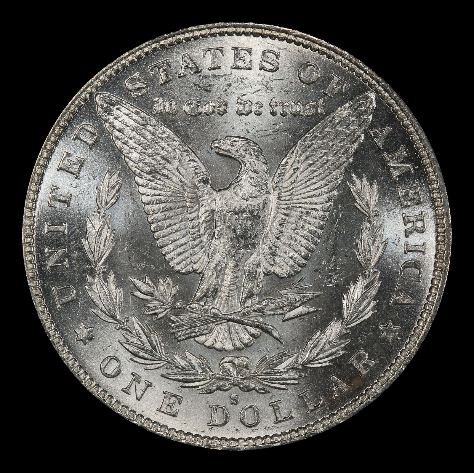 1879-s Morgan Dollar $1 Grades ms64 - 3