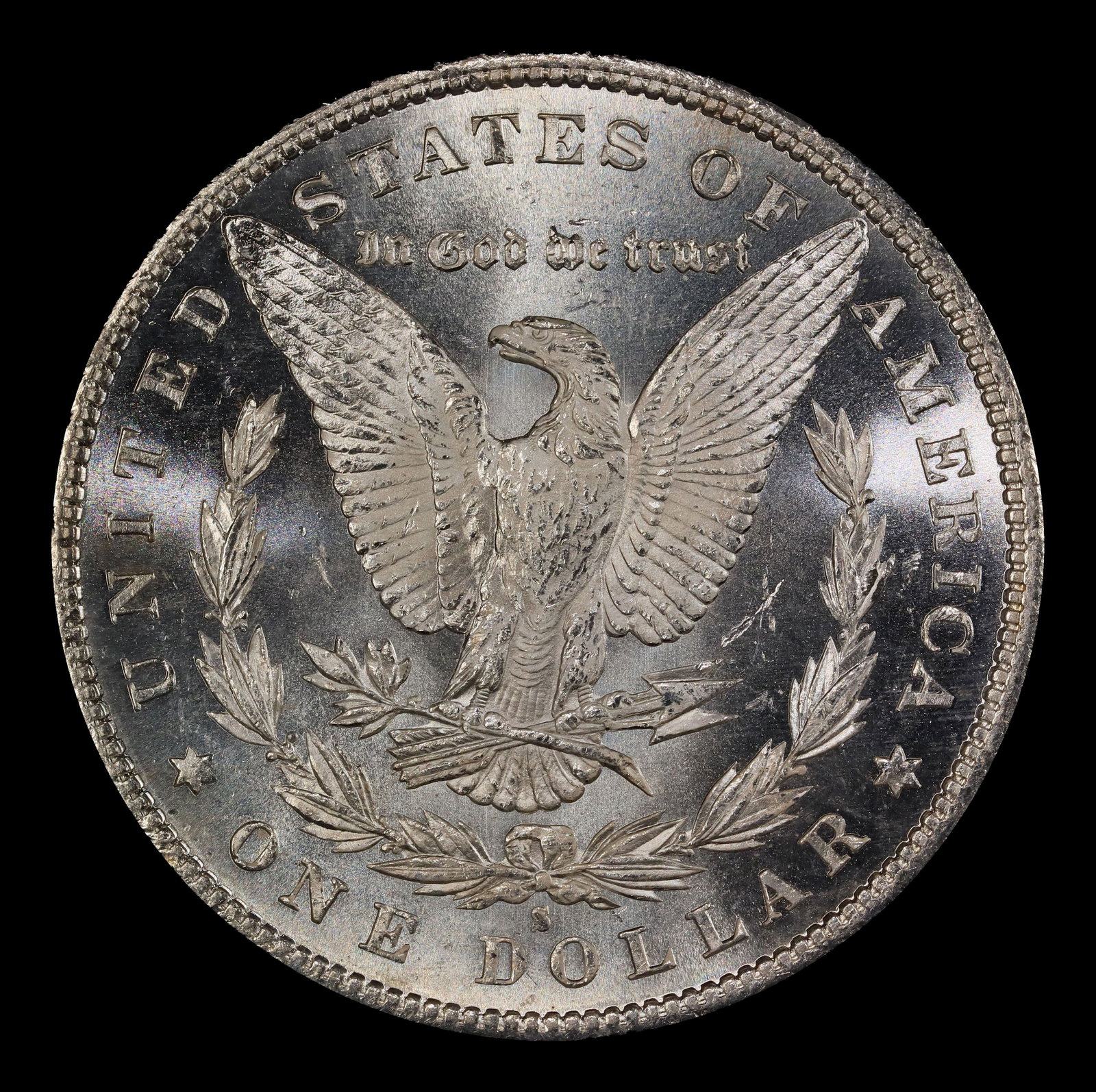 1880-s Morgan Dollar $1 Grades ms63+ - 3