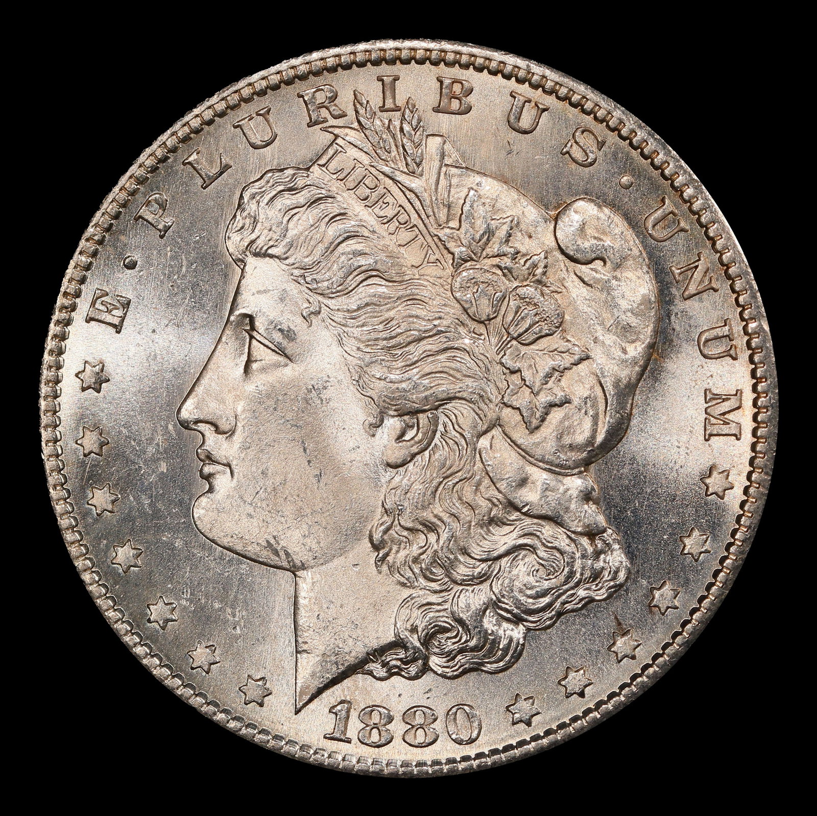 1880-s Morgan Dollar $1 Grades ms63+ - 2