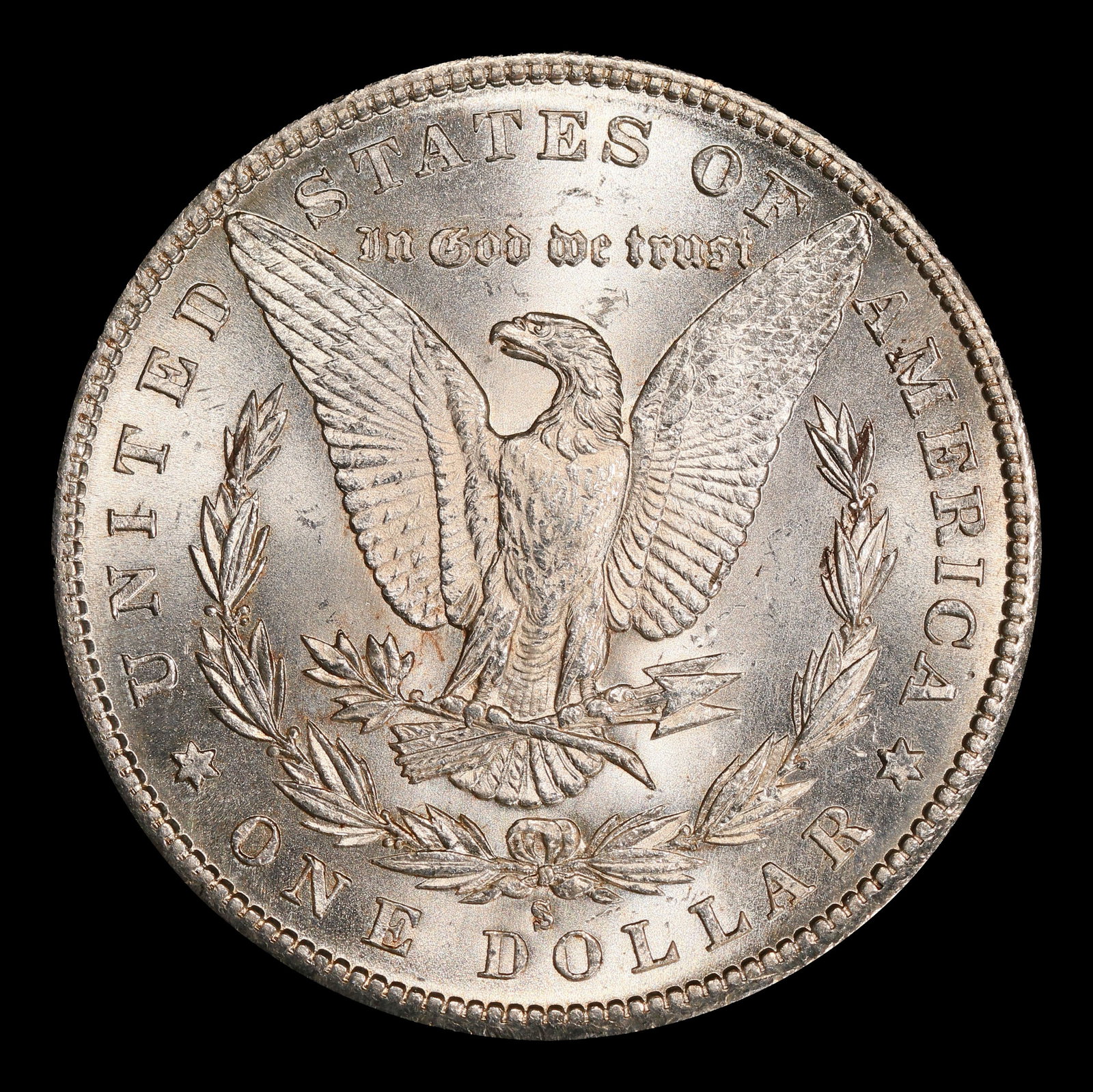 1880-s Morgan Dollar $1 Grades ms63+ - 3