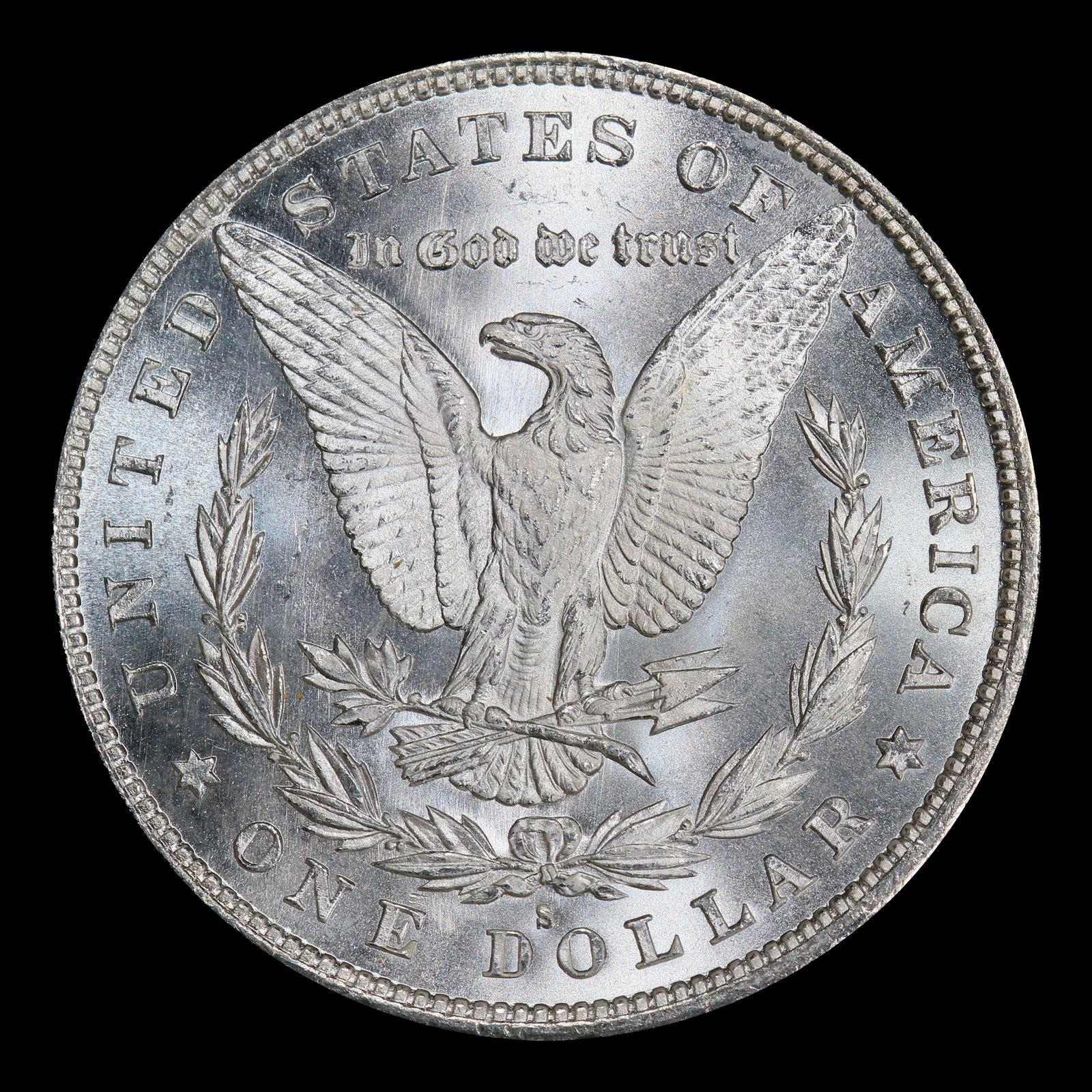 1880-s Morgan Dollar $1 Grades ms65 - 3