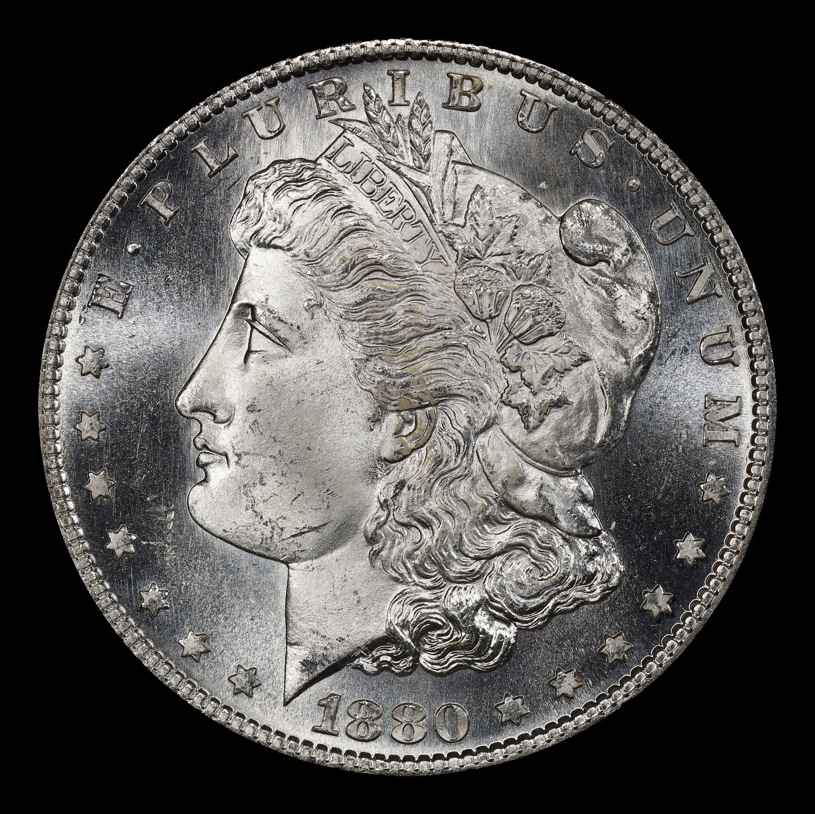 1880-s Morgan Dollar $1 Grades ms65+ - 2