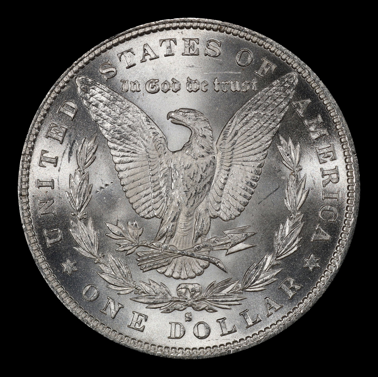 1880-s Morgan Dollar $1 Grades ms65+ - 3