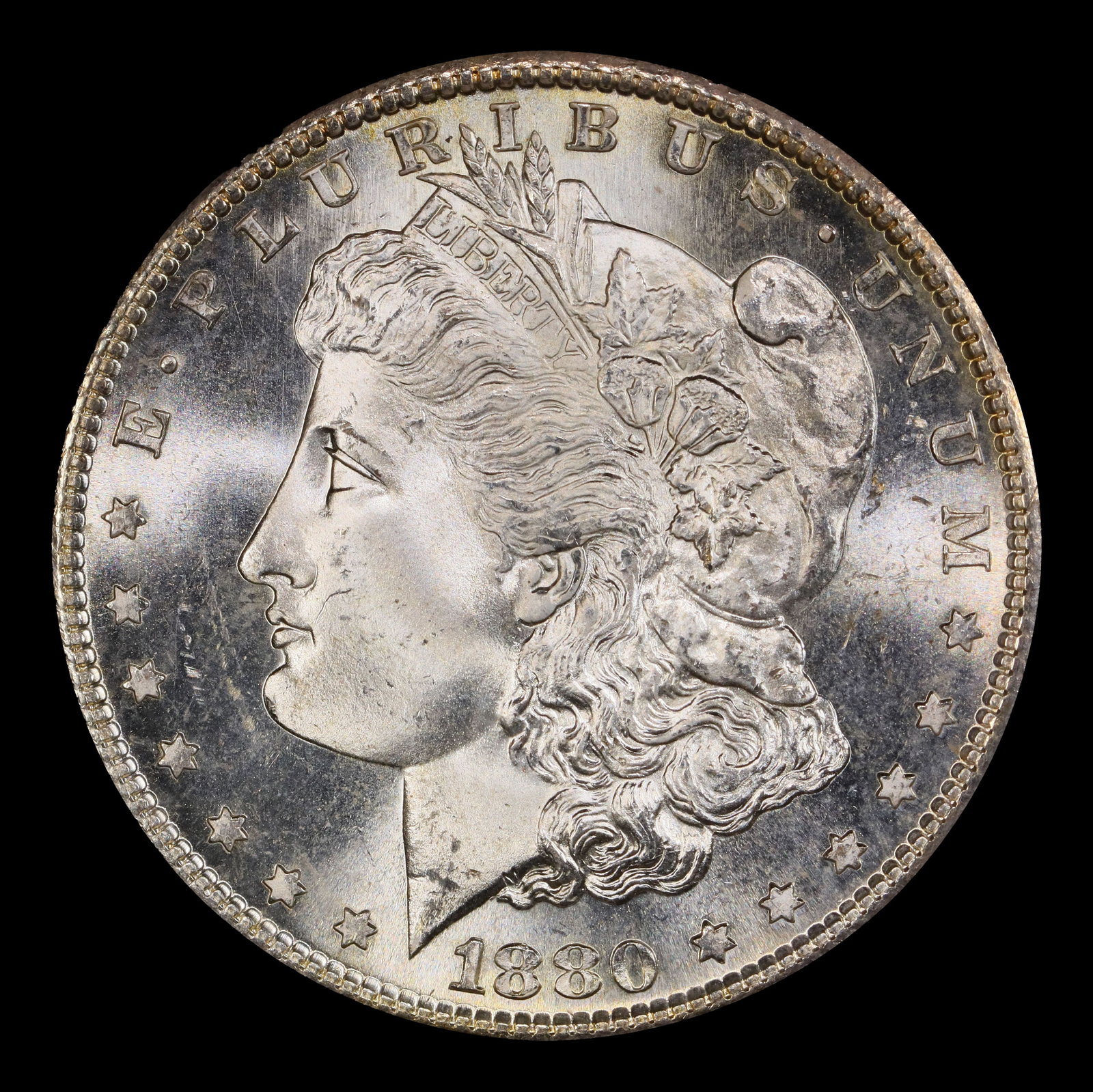 1880-s Morgan Dollar $1 Grades ms65+ - 2