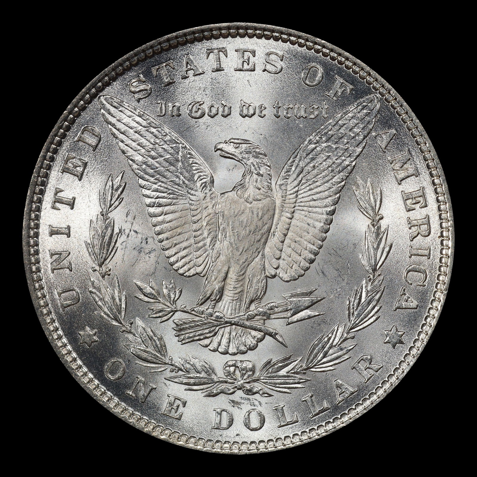 1882-p Morgan Dollar $1 ms66+ SEGS - 3