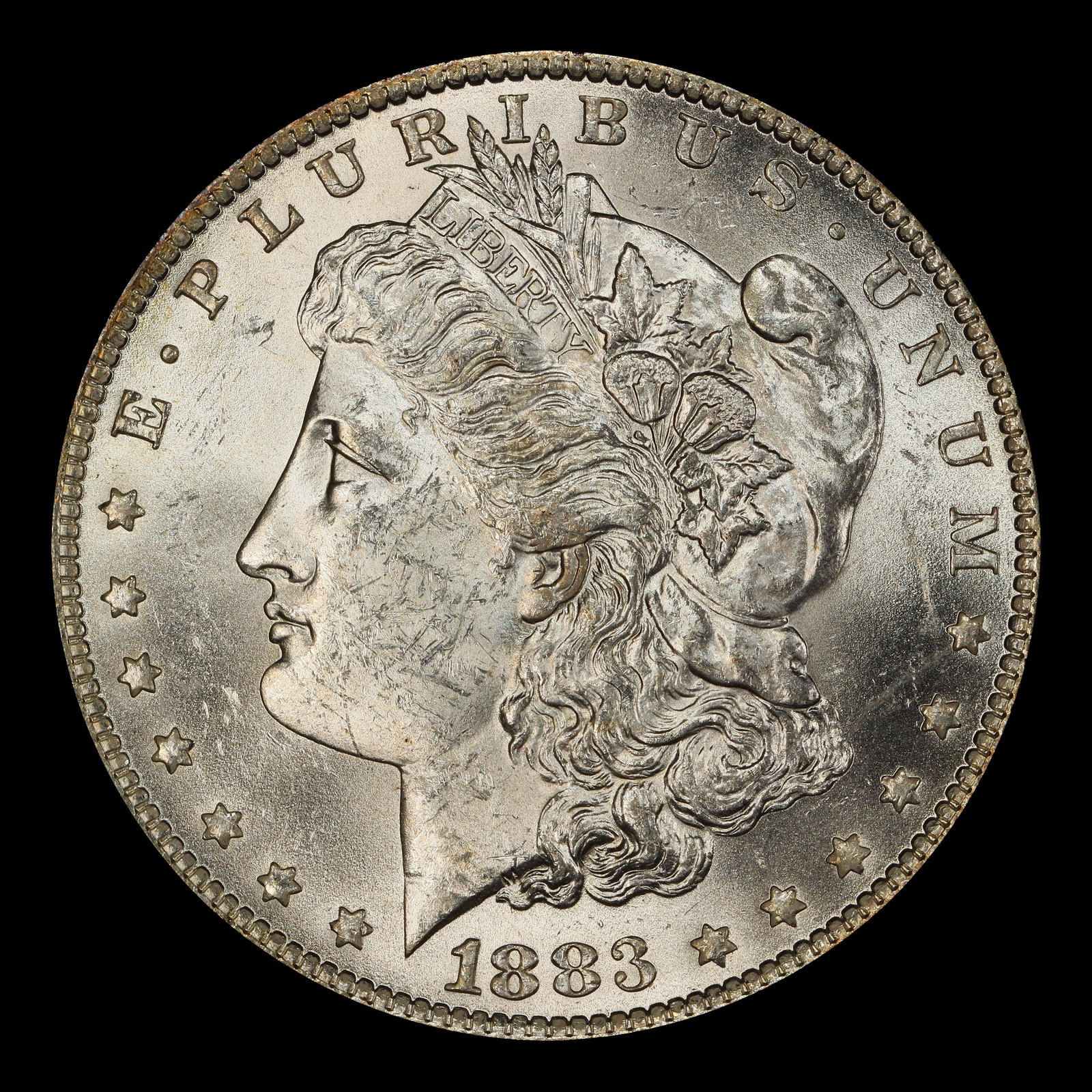 1883-o Morgan Dollar $1 Grades ms62 - 2