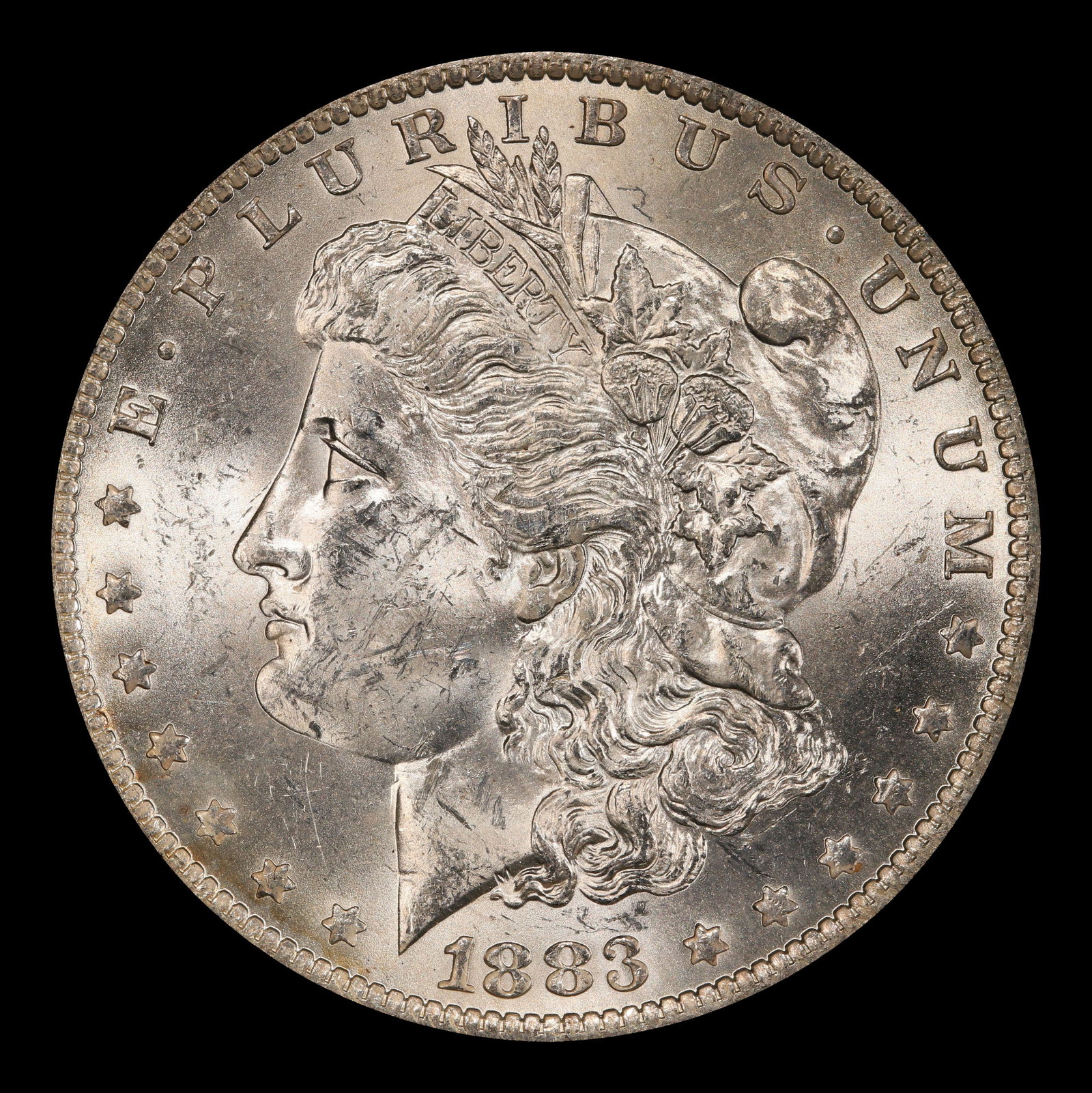 1883-o Morgan Dollar $1 Grades ms62 - 2