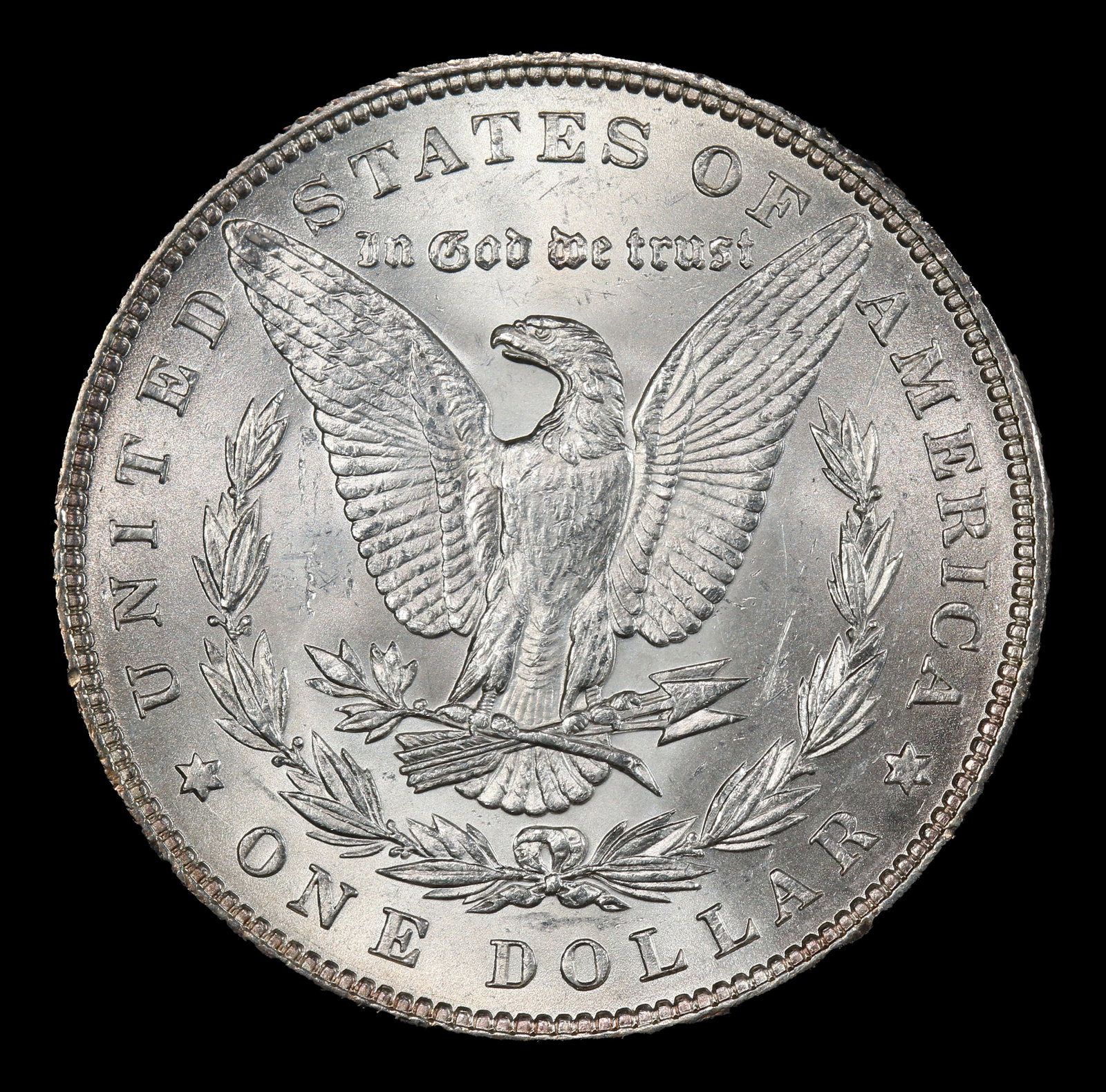1883-p Morgan Dollar $1 Grades ms62 - 3