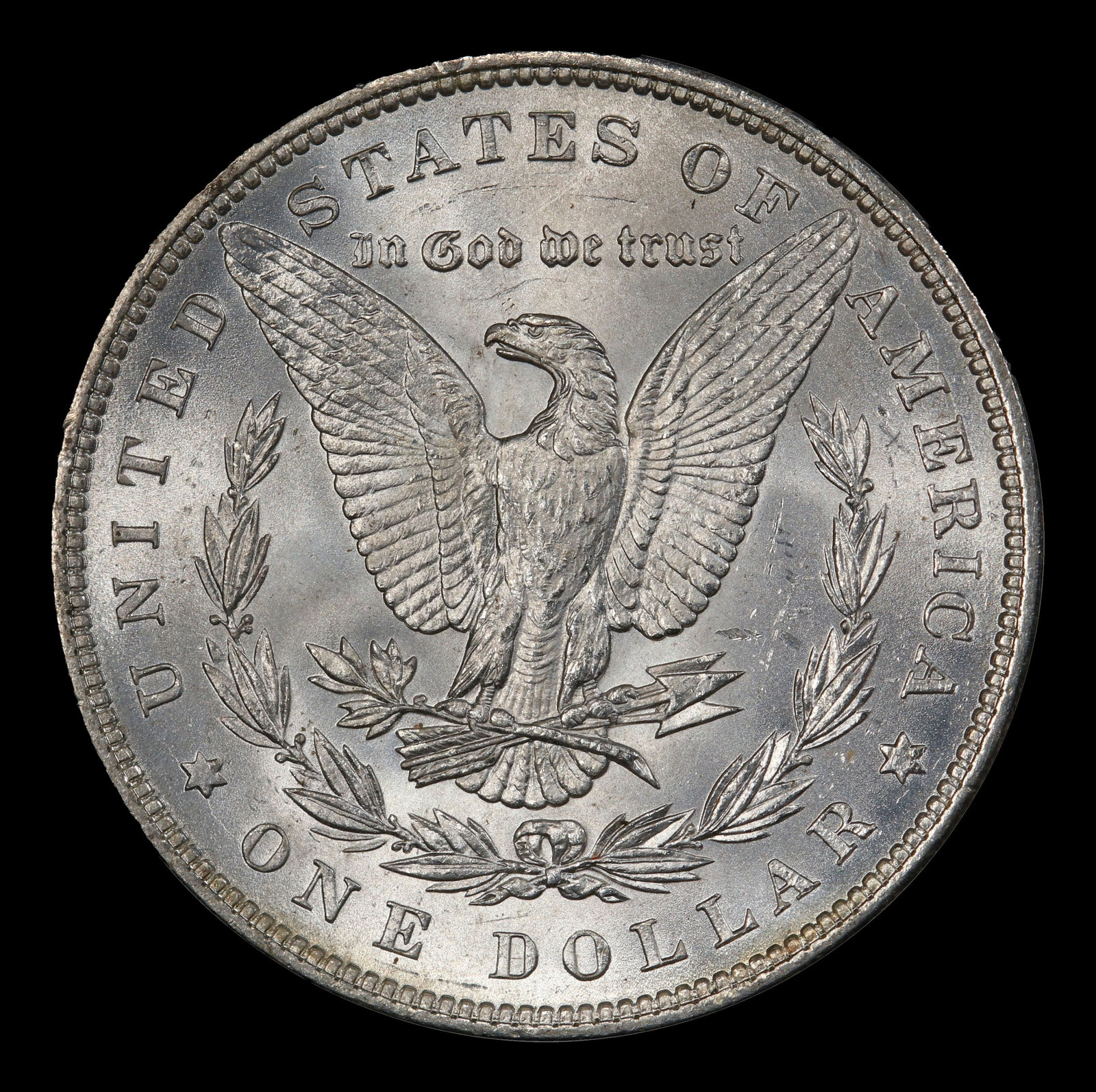 1883-p Morgan Dollar $1 ms66+ SEGS - 3