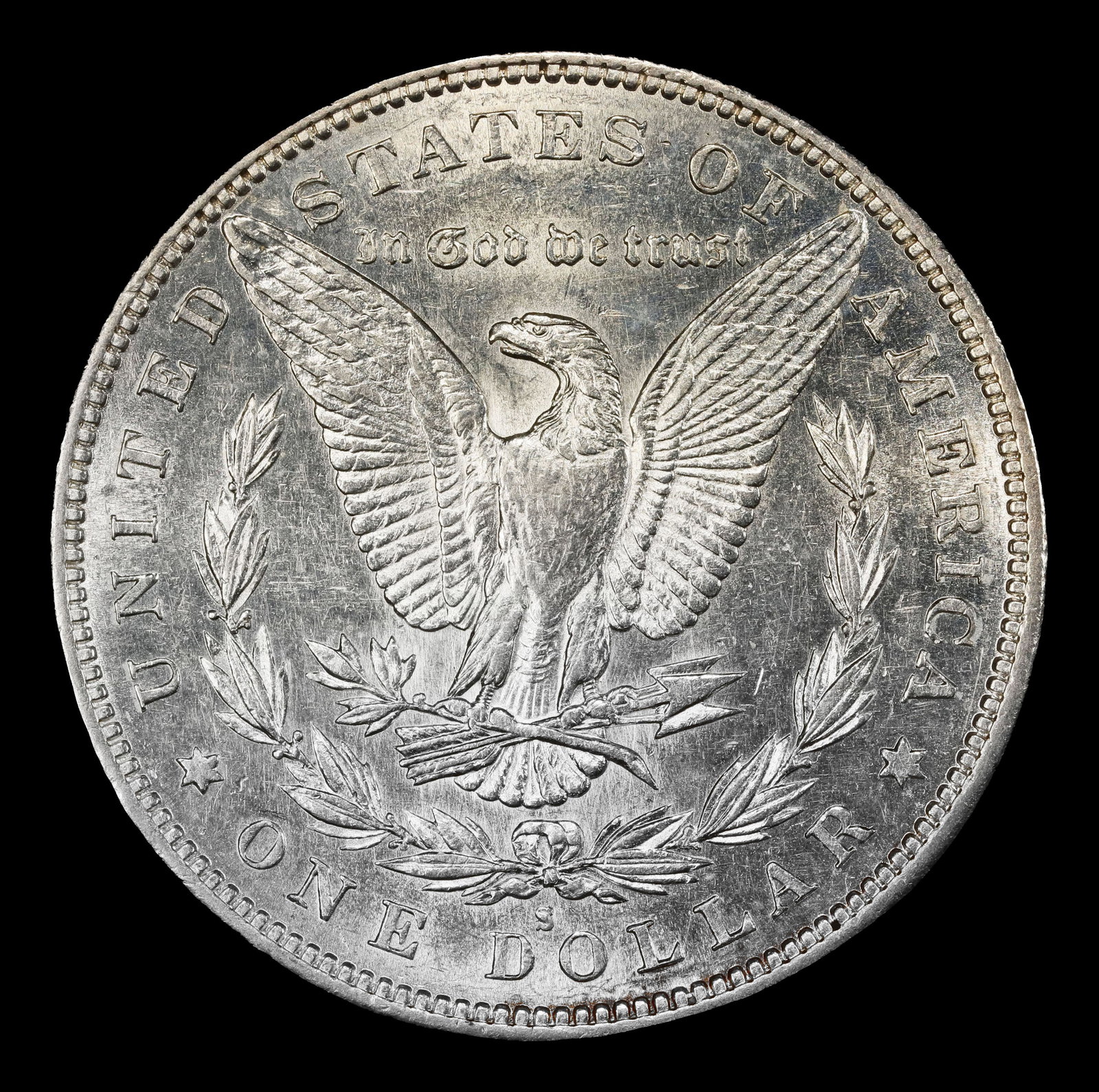 1883-s Morgan Dollar $1 ms62 USCG - 3