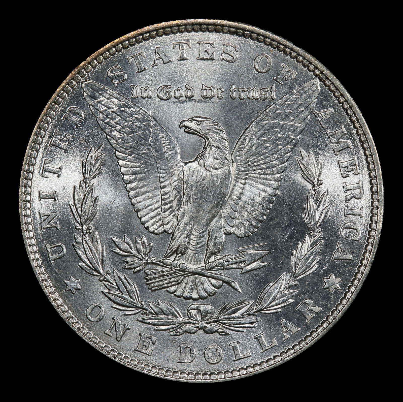 1886-p Morgan Dollar $1 Grades ms65 - 3