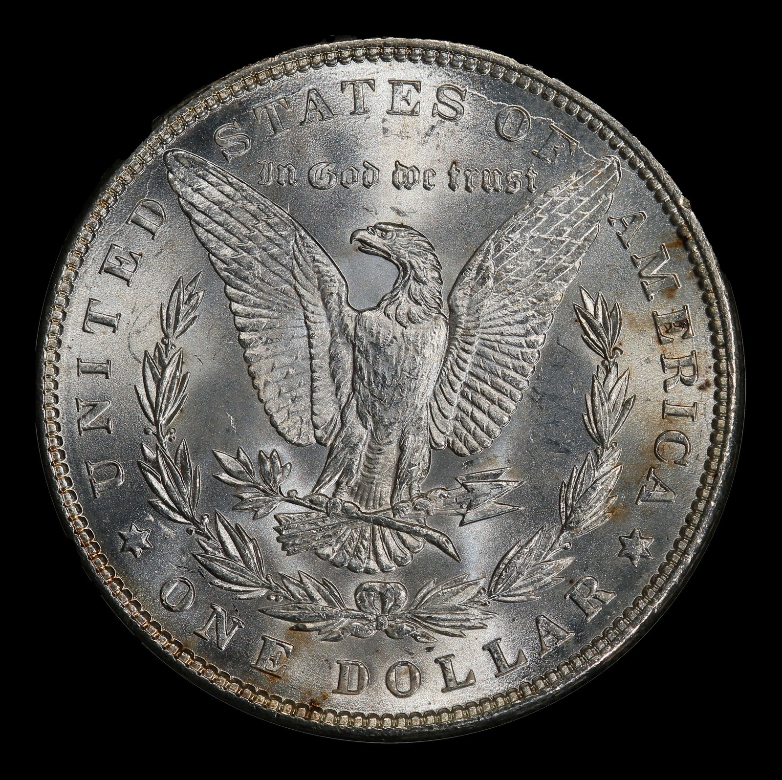 1887-p Morgan Dollar $1 ms66+ SEGS - 3