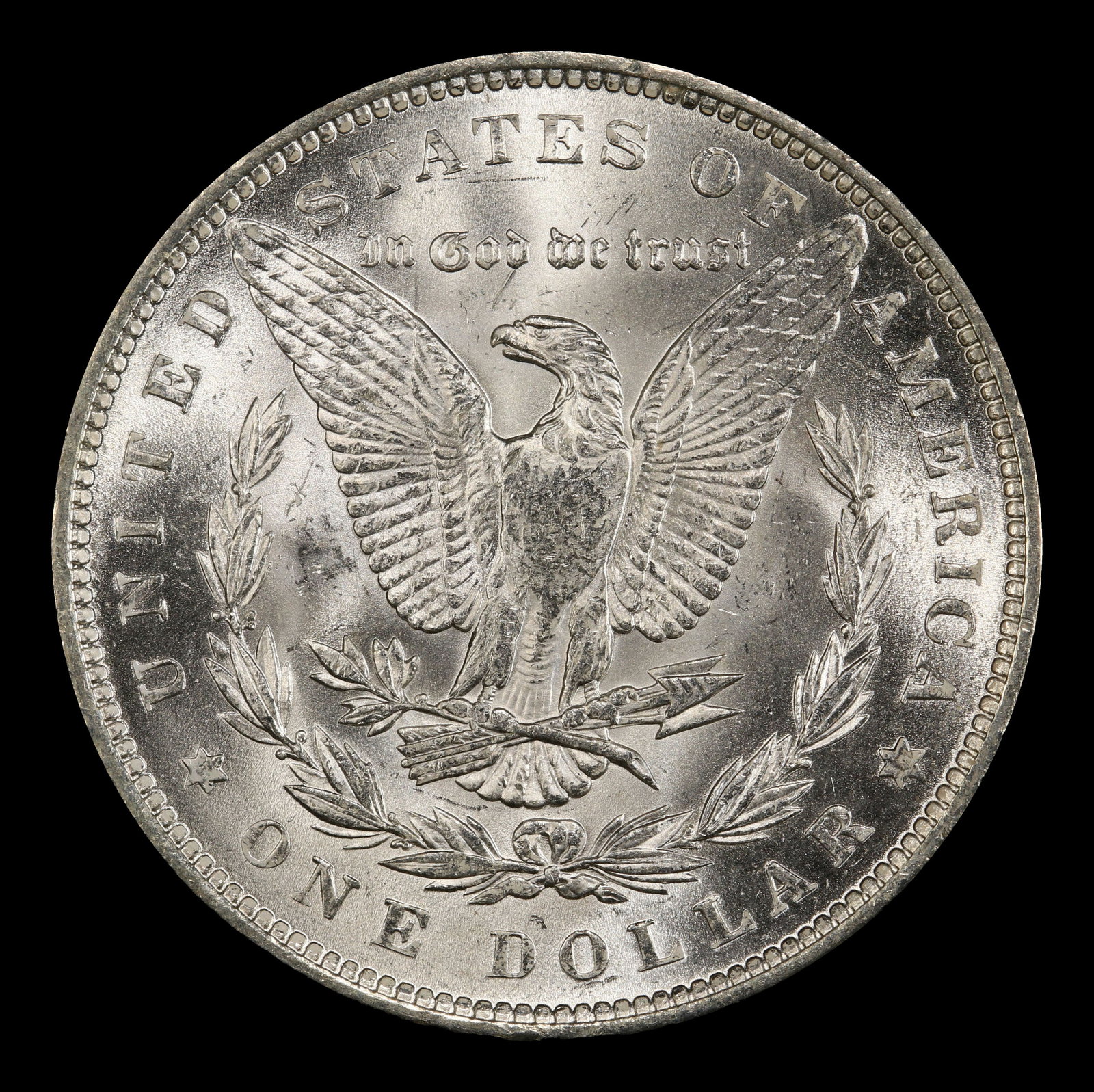 1888-p Morgan Dollar $1 Grades ms64+ - 3
