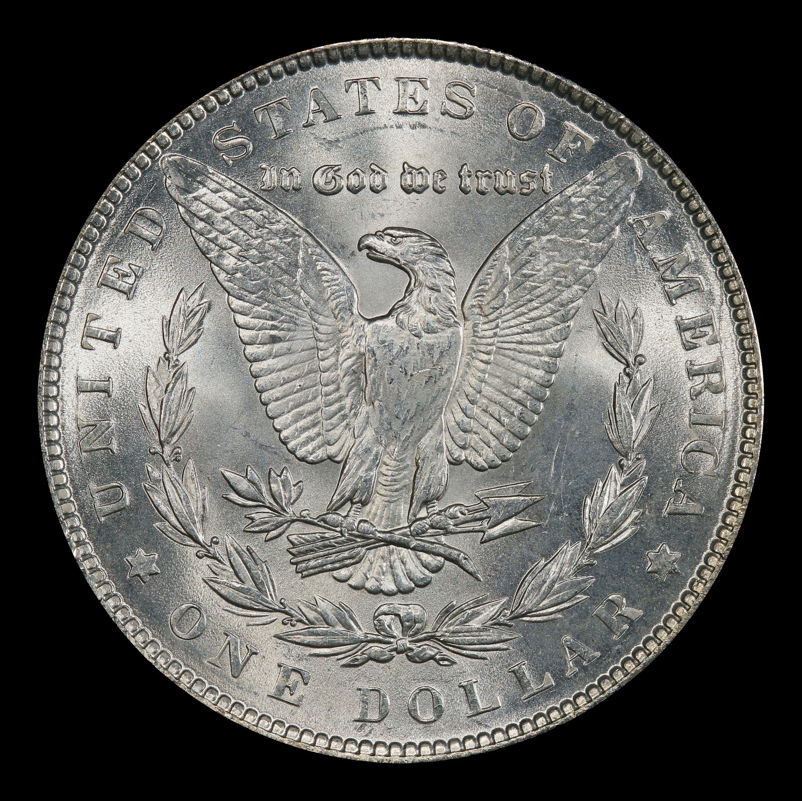 1889-p Morgan Dollar $1 Grades ms65 - 3