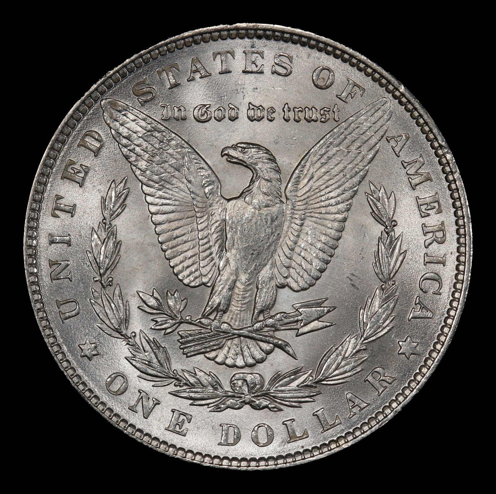 1889-p Morgan Dollar $1 Grades ms65 - 3