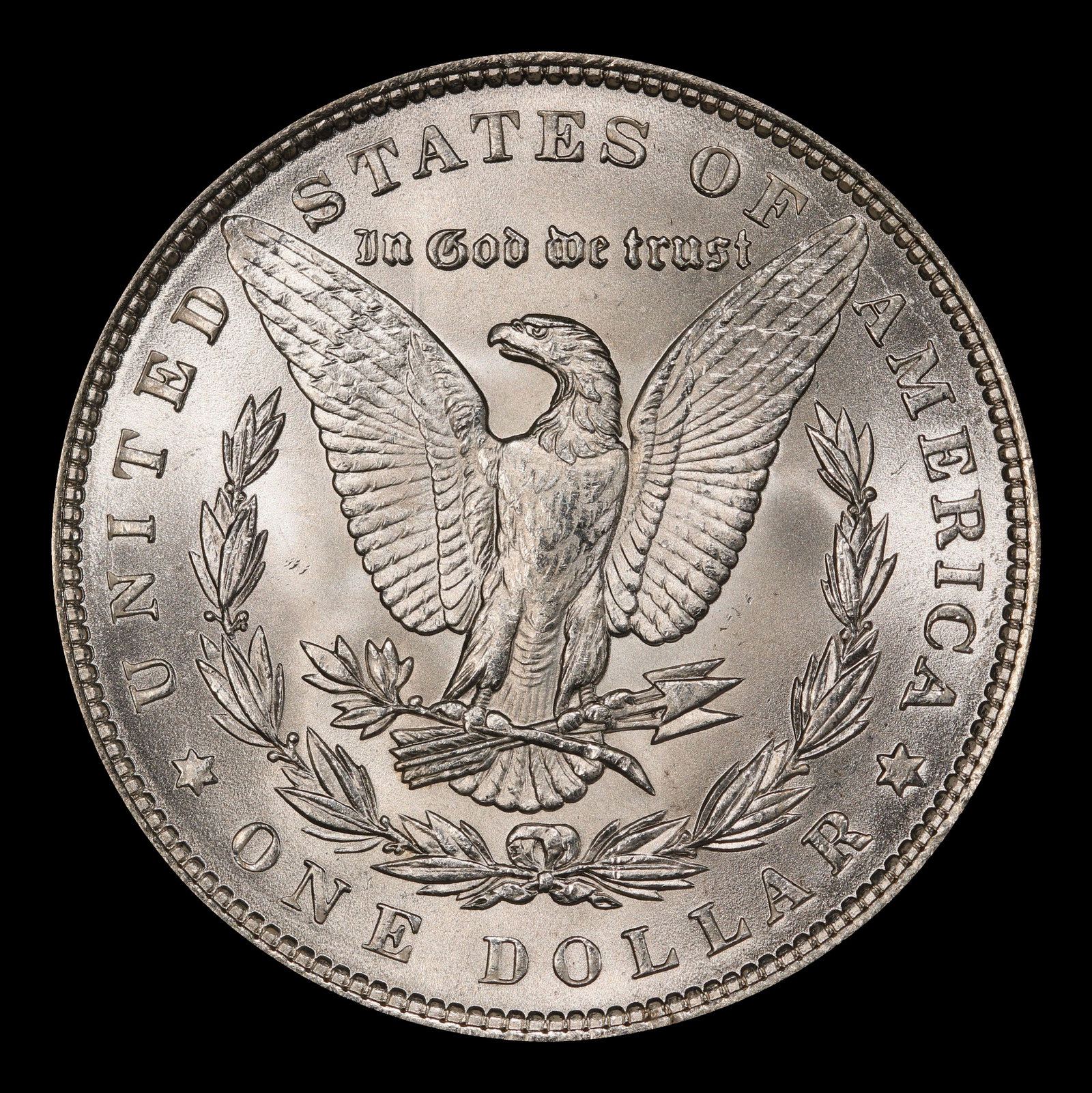 1889-p Morgan Dollar $1 Grades ms65+ - 3