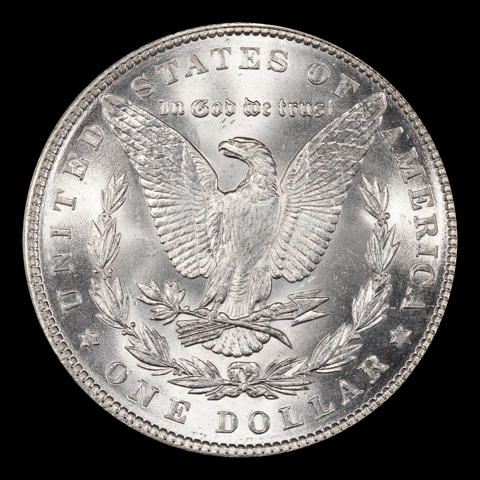 1889-p Morgan Dollar $1 Grades ms65+ - 3