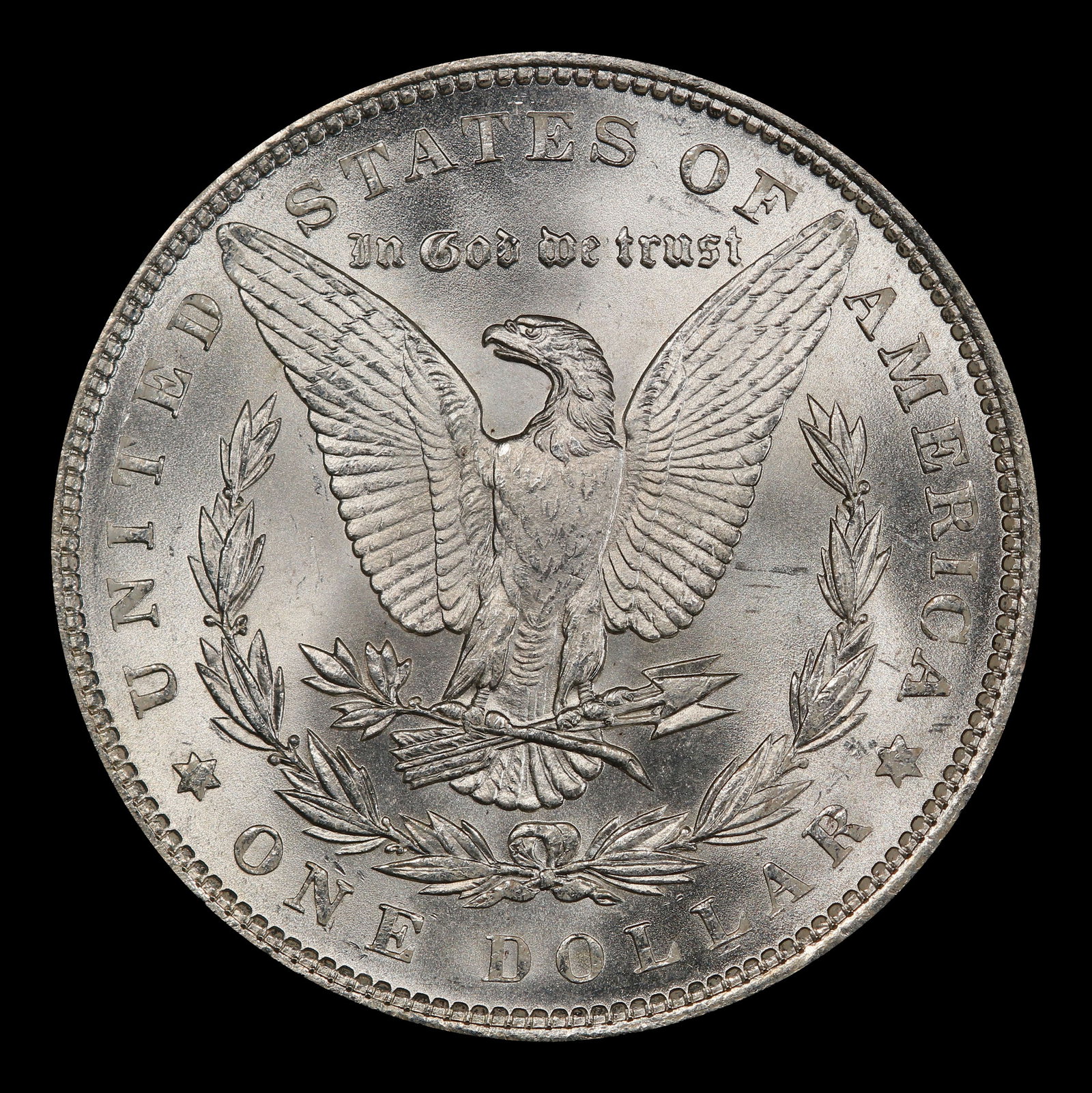 1889-p Morgan Dollar $1 ms66 SEGS - 3