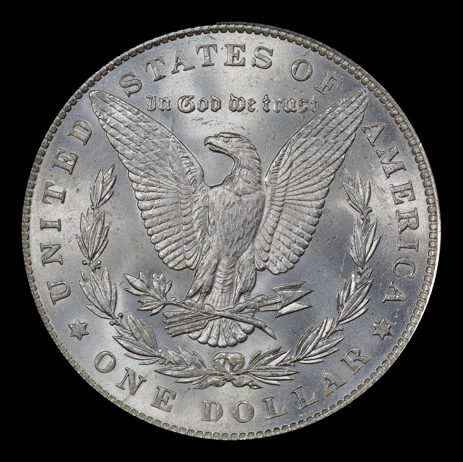 1889-p Morgan Dollar $1 ms66+ SEGS - 3