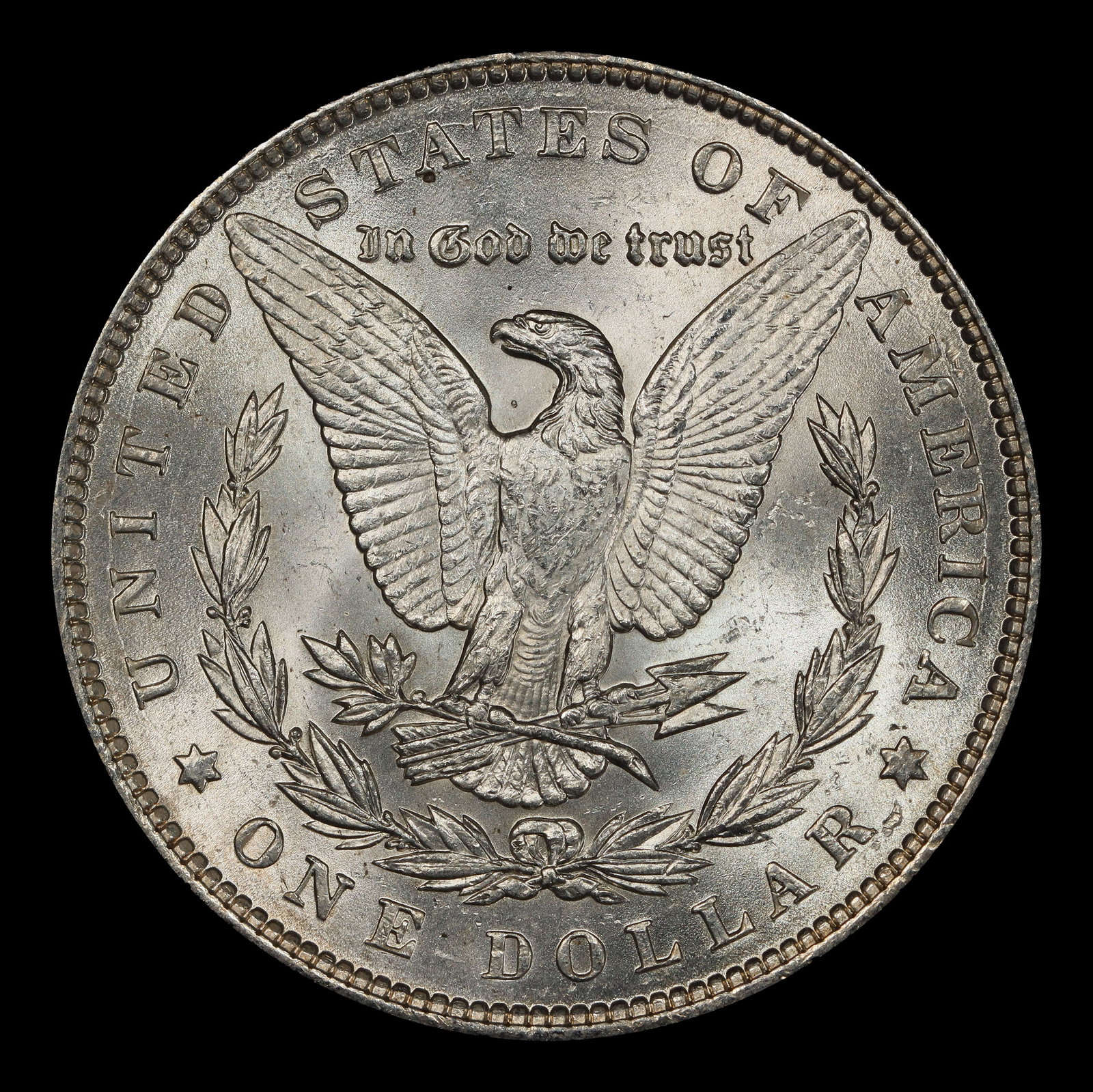 1890-p Morgan Dollar $1 Grades ms63+ - 3
