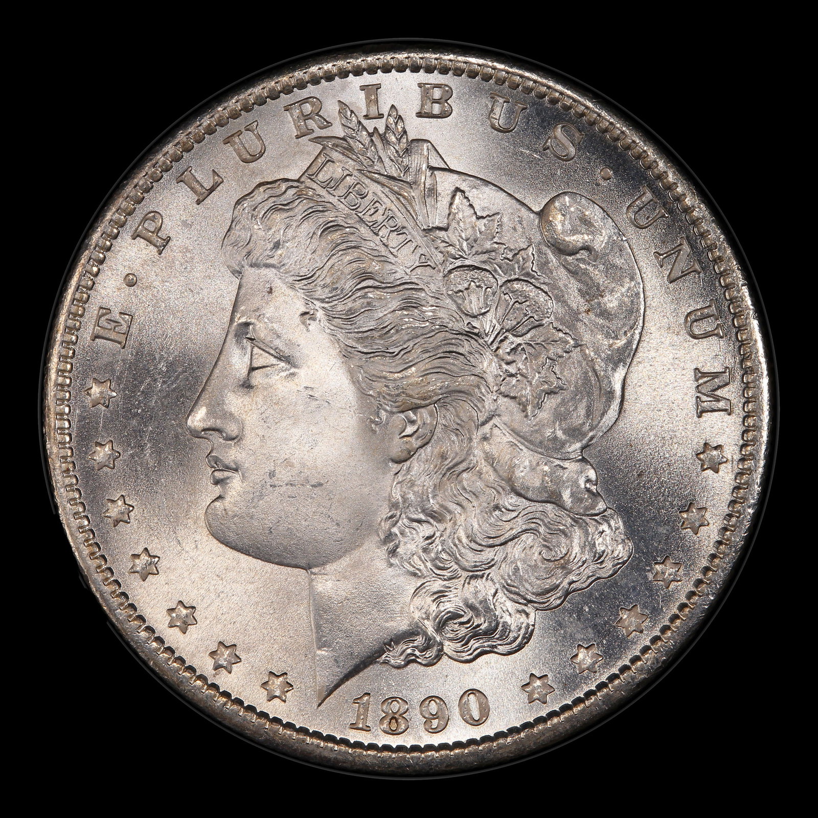 1890-s Morgan Dollar $1 Grades ms65 - 2