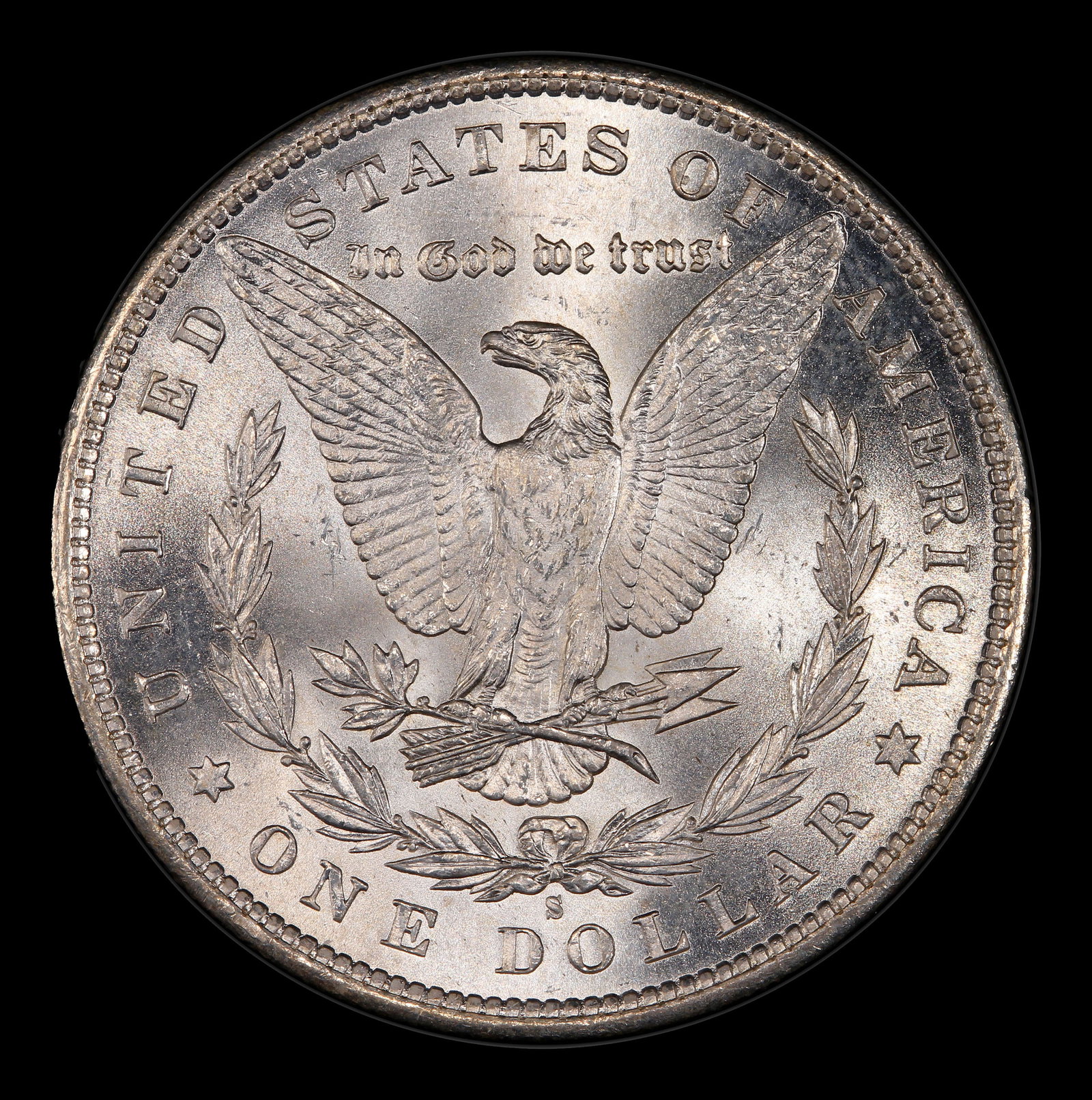 1890-s Morgan Dollar $1 Grades ms65 - 3