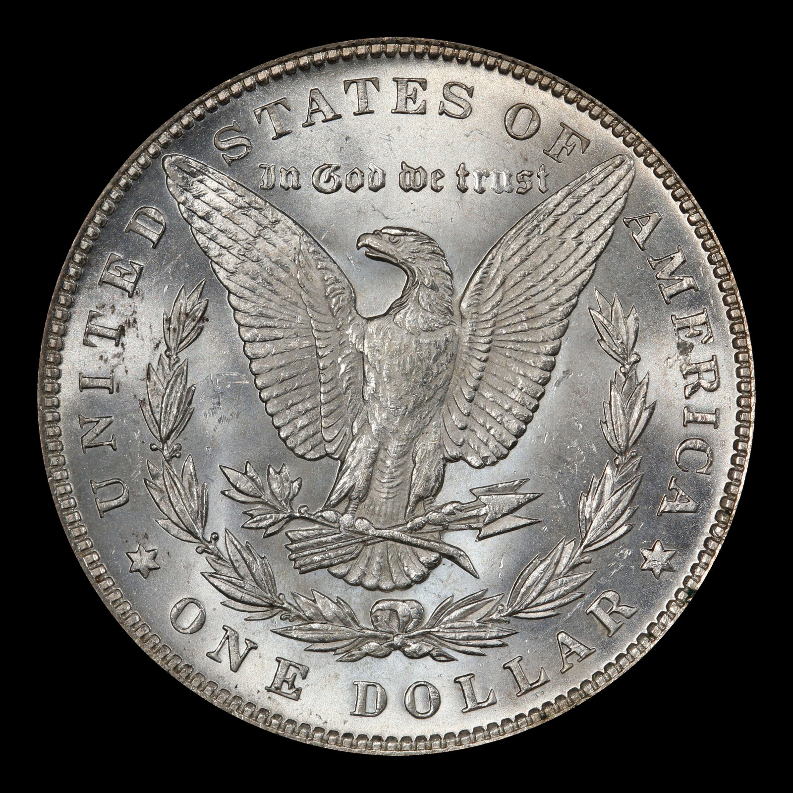 1891-p Morgan Dollar $1 Grades ms63 - 3