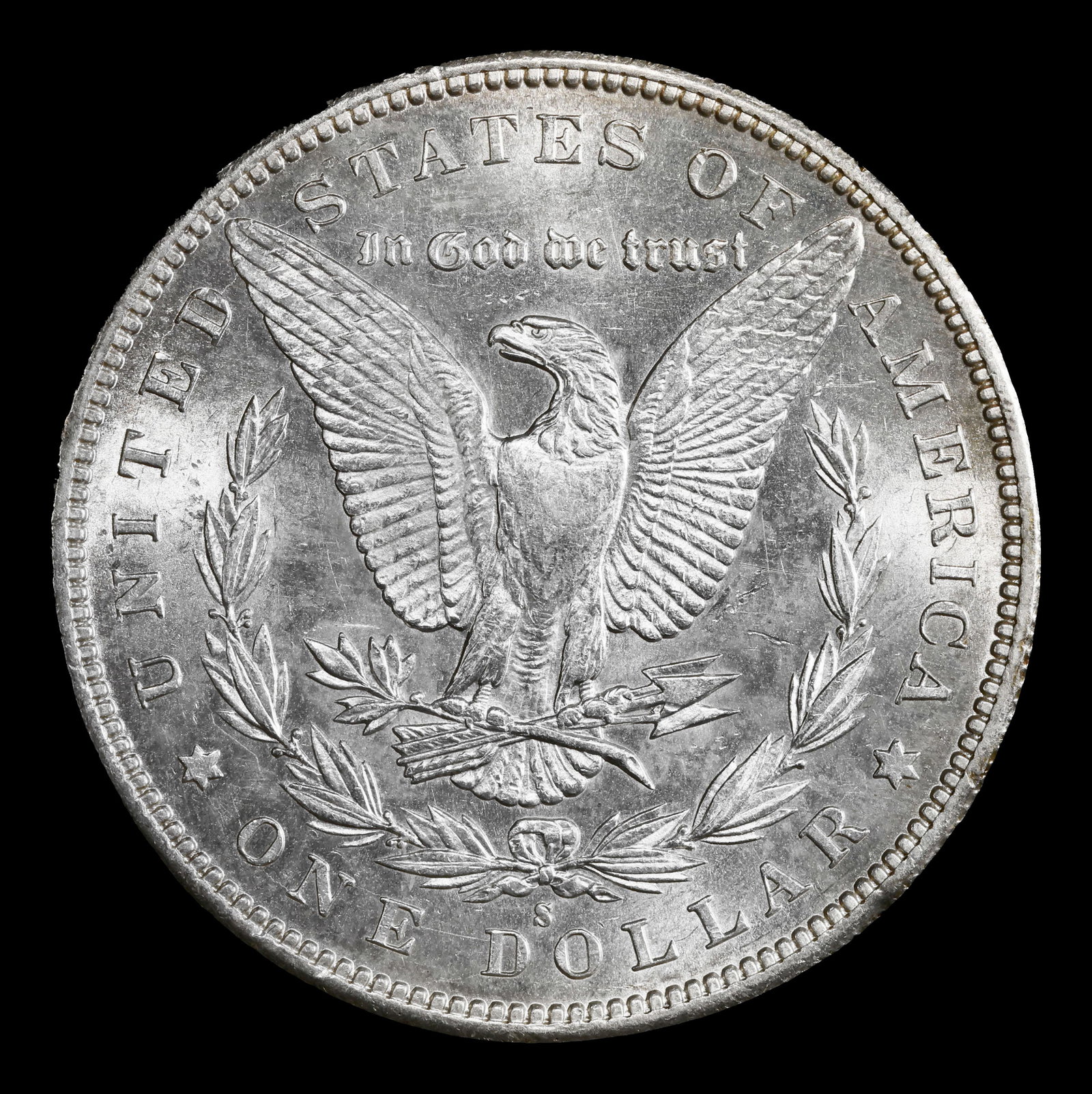 1894-s Morgan Dollar $1 ms62+ USCG - 3