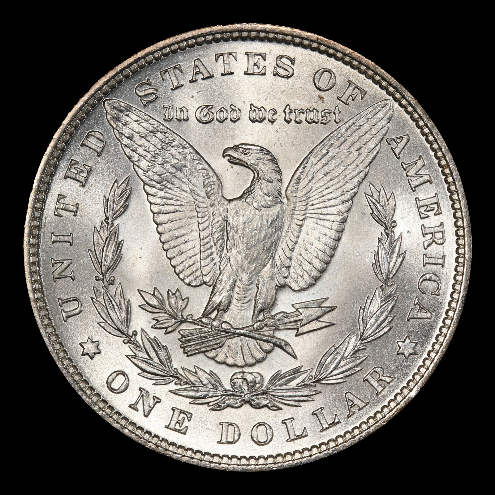 1896-p Morgan Dollar $1 Grades ms63+ - 3