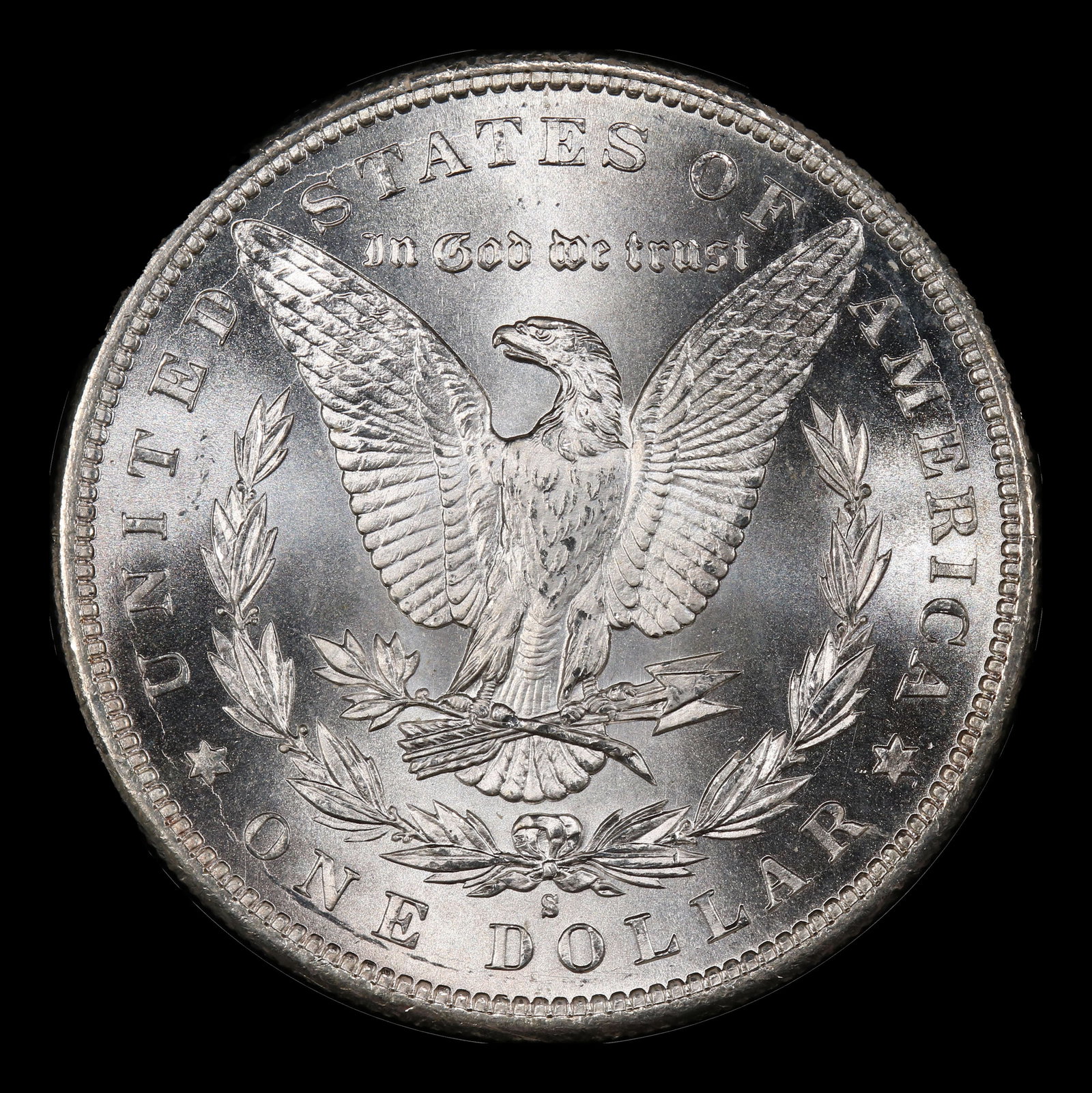 1897-s Morgan Dollar Near Top Pop! $1 ms67 SEGS - 3