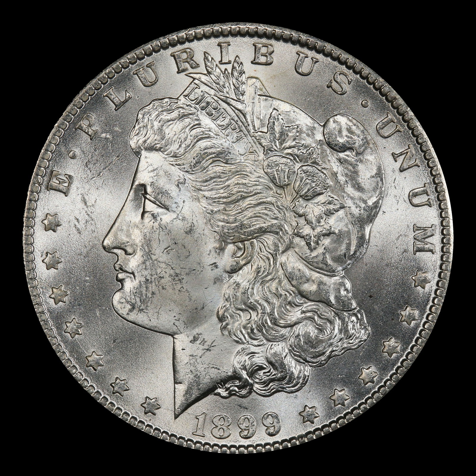 1899-o Morgan Dollar $1 Grades ms62 - 2