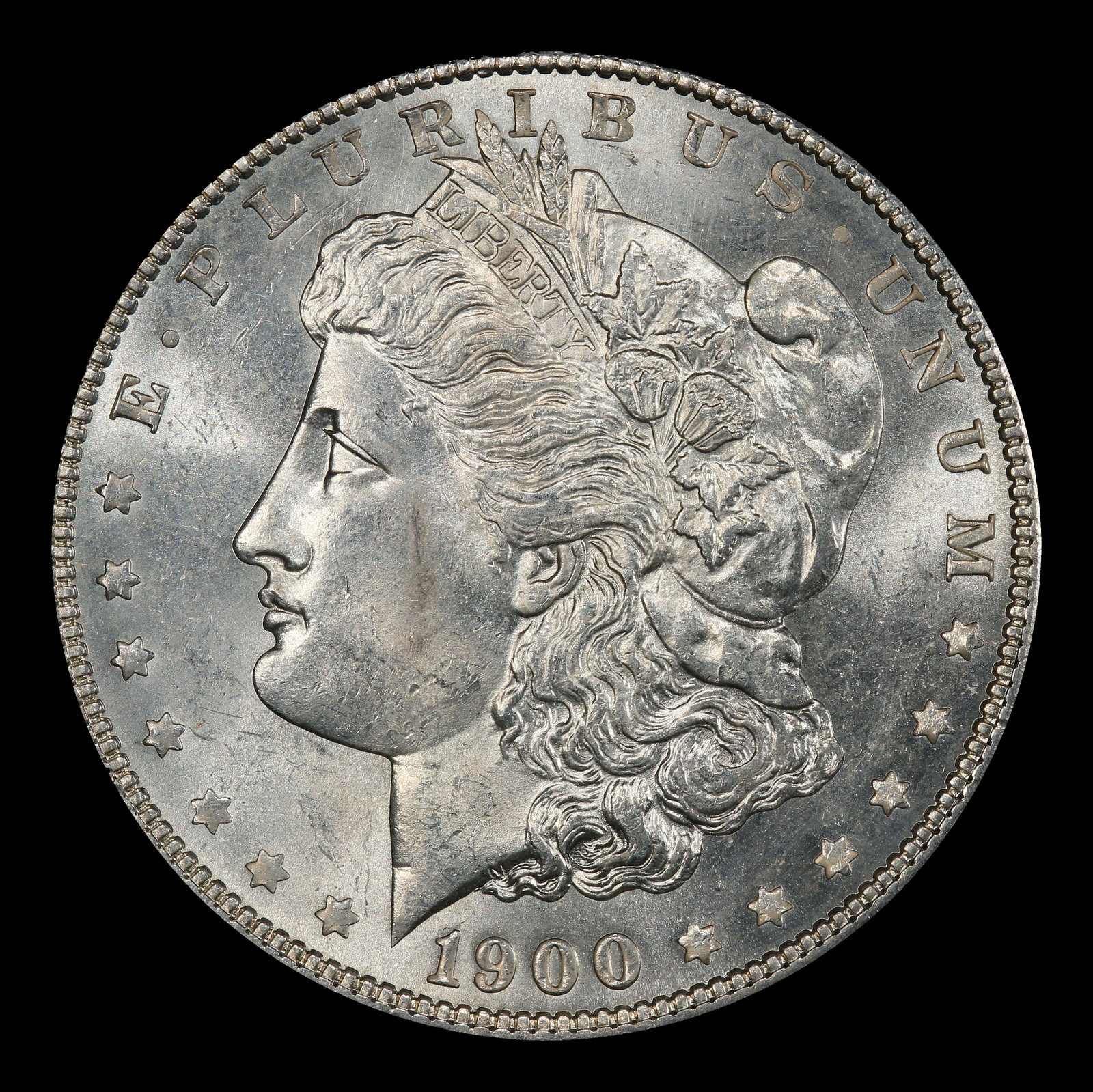 1900-p Morgan Dollar $1 Grades ms62+ - 2