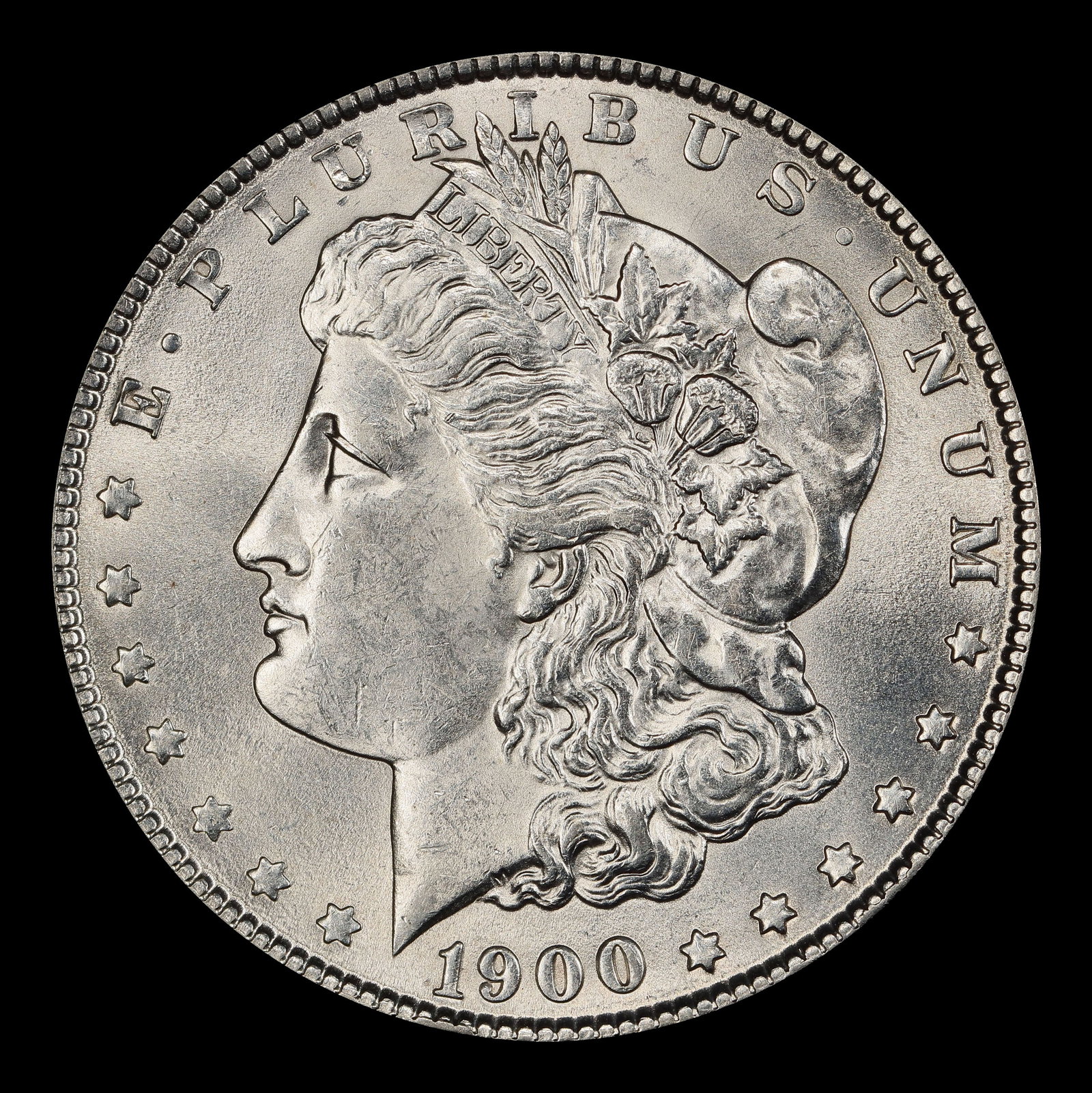 1900-p Morgan Dollar $1 Grades ms64+ - 2