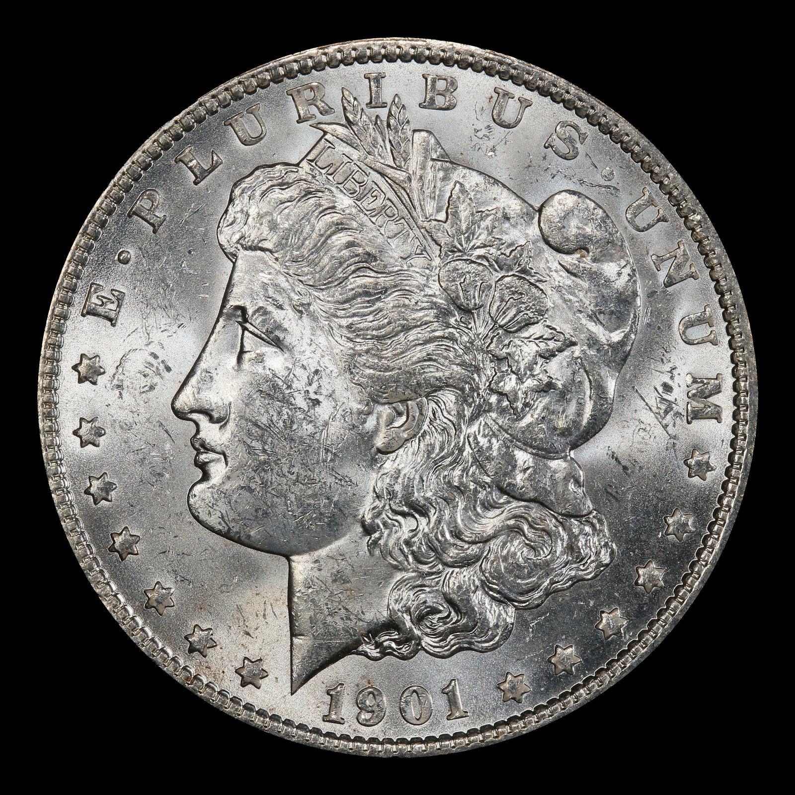 1901-o Morgan Dollar $1 Grades ms62 - 2