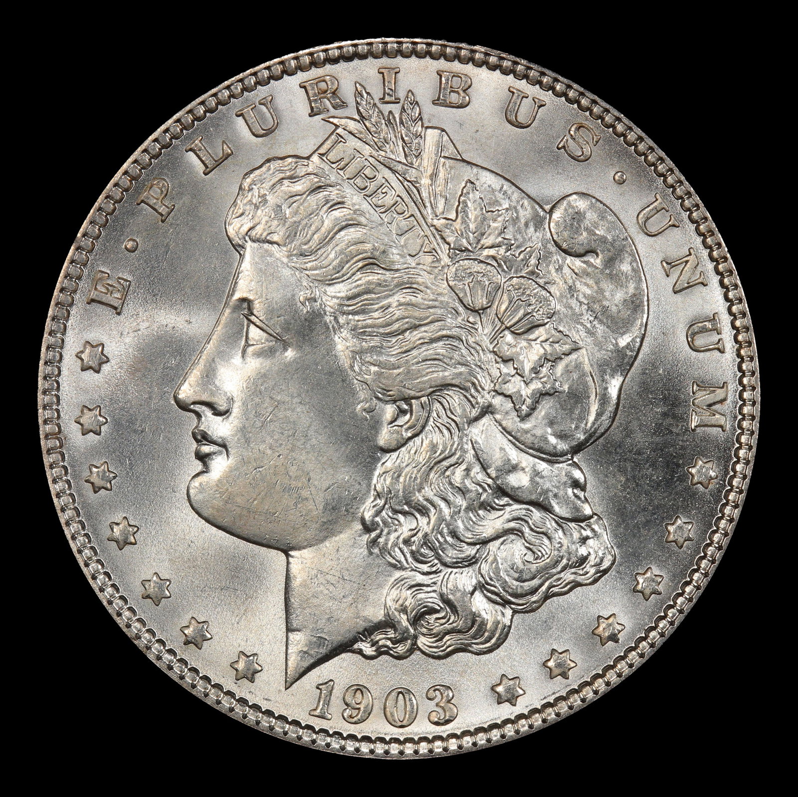 1903-p Morgan Dollar $1 Grades ms65 - 2