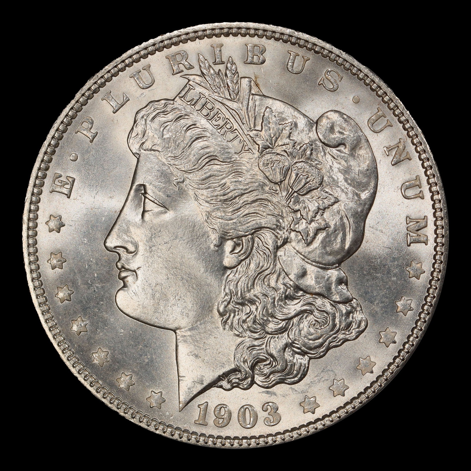 1903-p Morgan Dollar Near Top Pop! $1 ms67 SEGS - 2