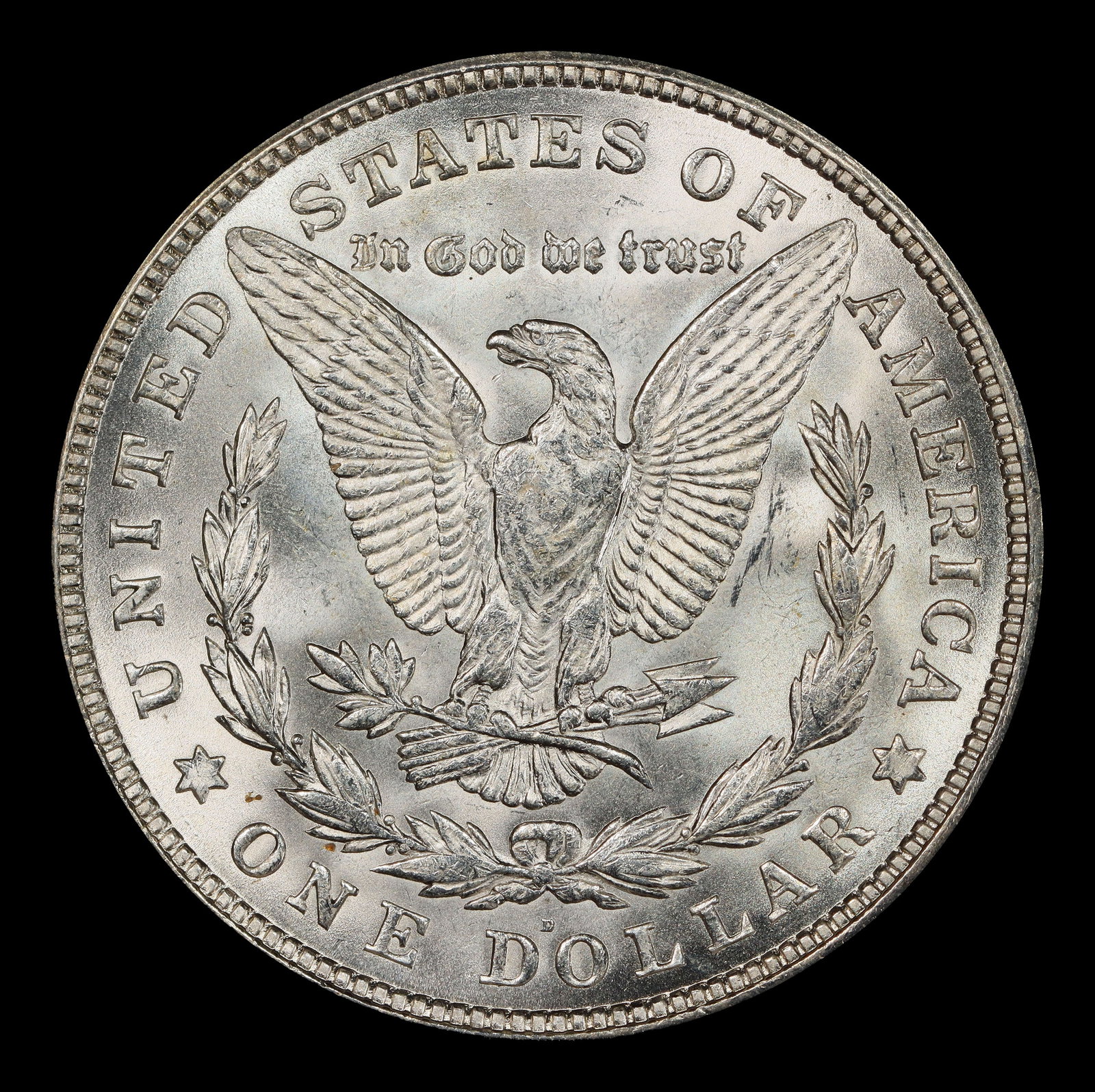1921-d Morgan Dollar $1 Grades ms63+ - 3