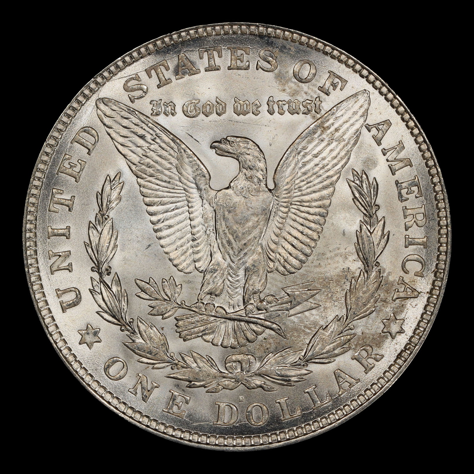 1921-d Morgan Dollar $1 Grades ms64 - 3