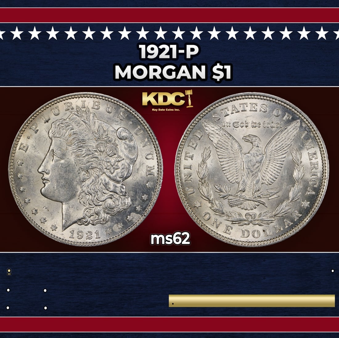 1921-p Morgan Dollar $1 Grades ms62: 1921-p Morgan Dollar $1 Grades ms62.