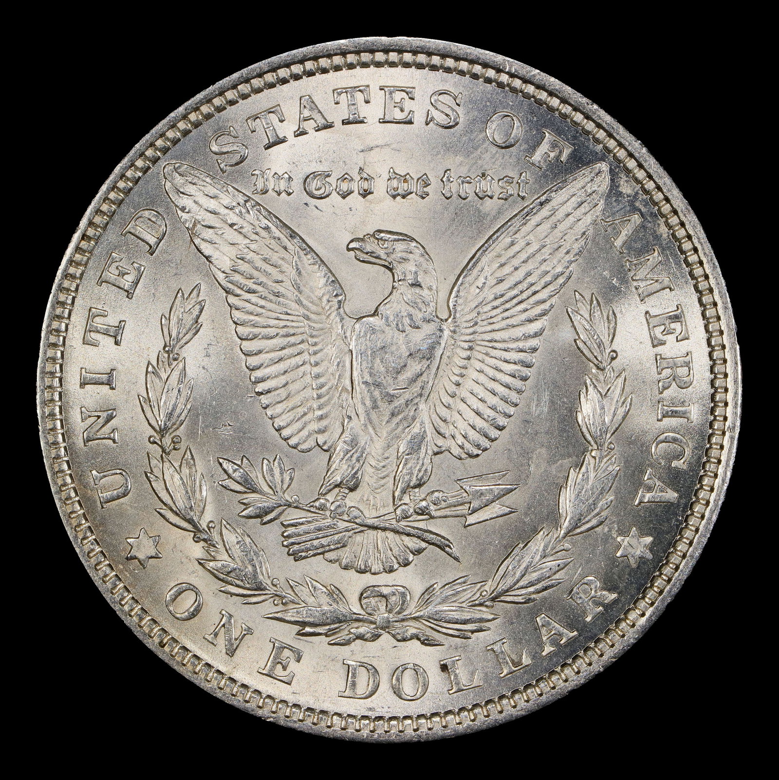 1921-p Morgan Dollar $1 Grades ms62 - 3