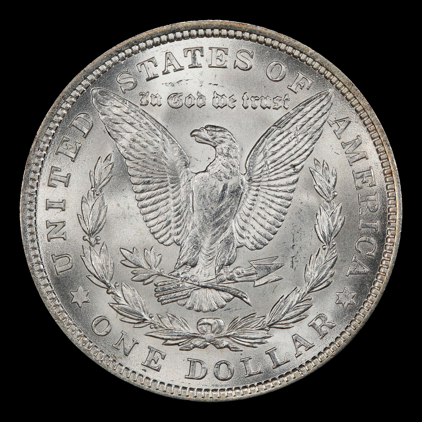1921-p Morgan Dollar $1 Grades ms64+ - 3