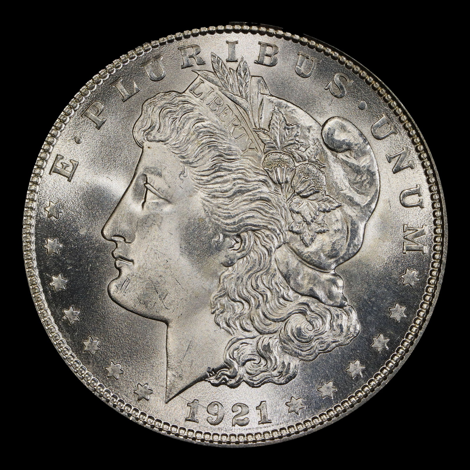 1921-p Morgan Dollar $1 Grades ms66 - 2
